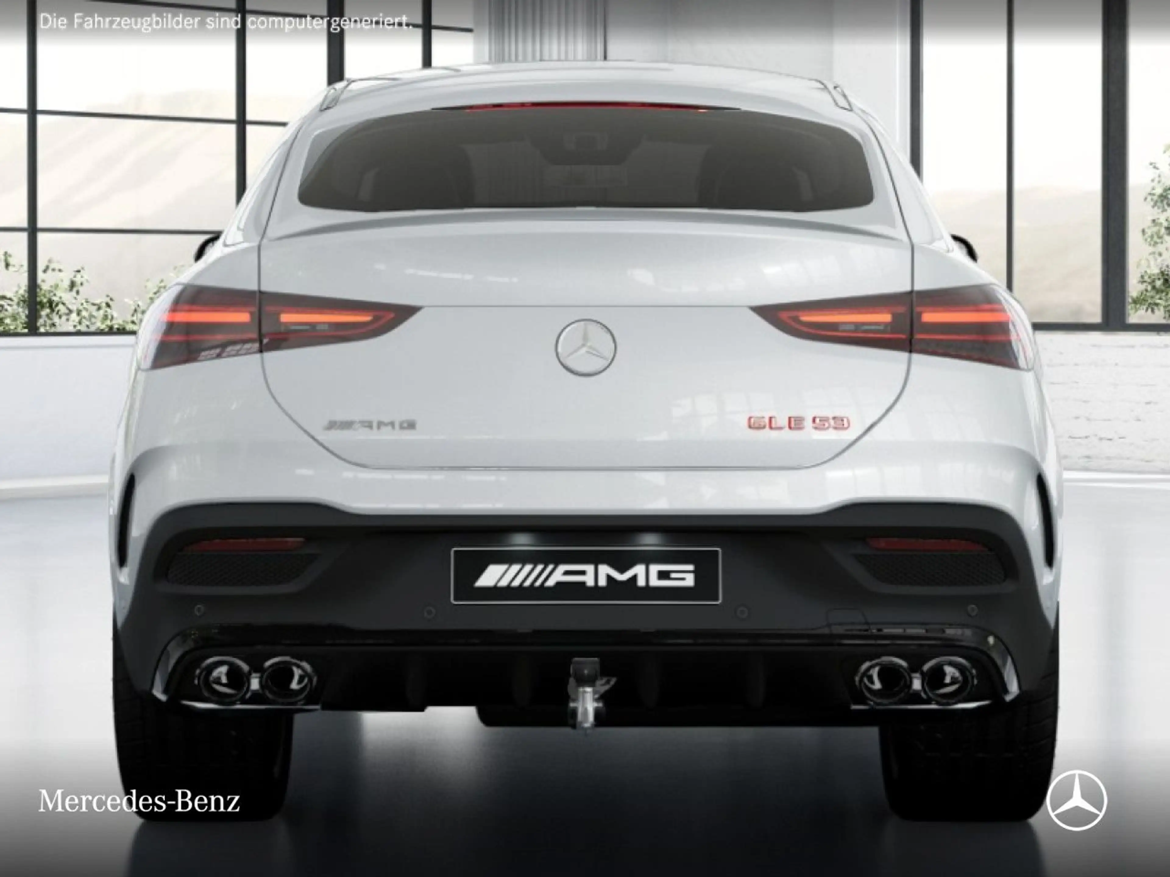 Mercedes-Benz GLE 53 AMG GLE 53 HYBRID Coupé 4M NIGHT+PANO+360+AHK+22"+HUD — photo 7
