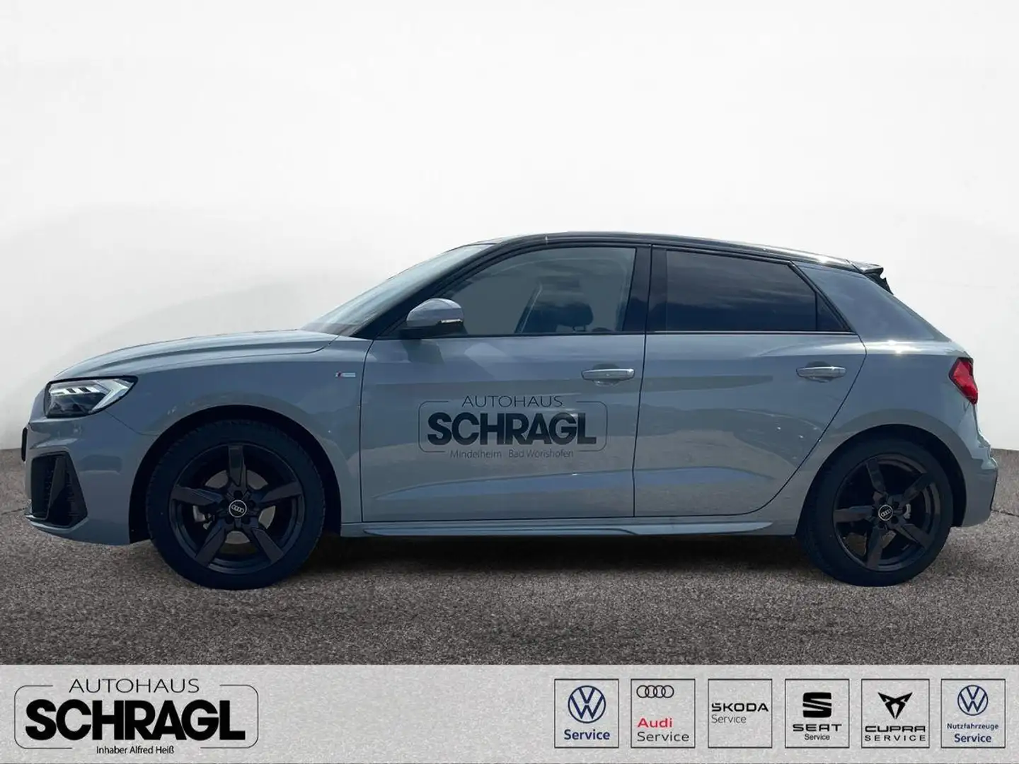 Audi A1 Sportback 30 TFSI S-LINE s-tronic+LED+ACC+APP Grau - 2