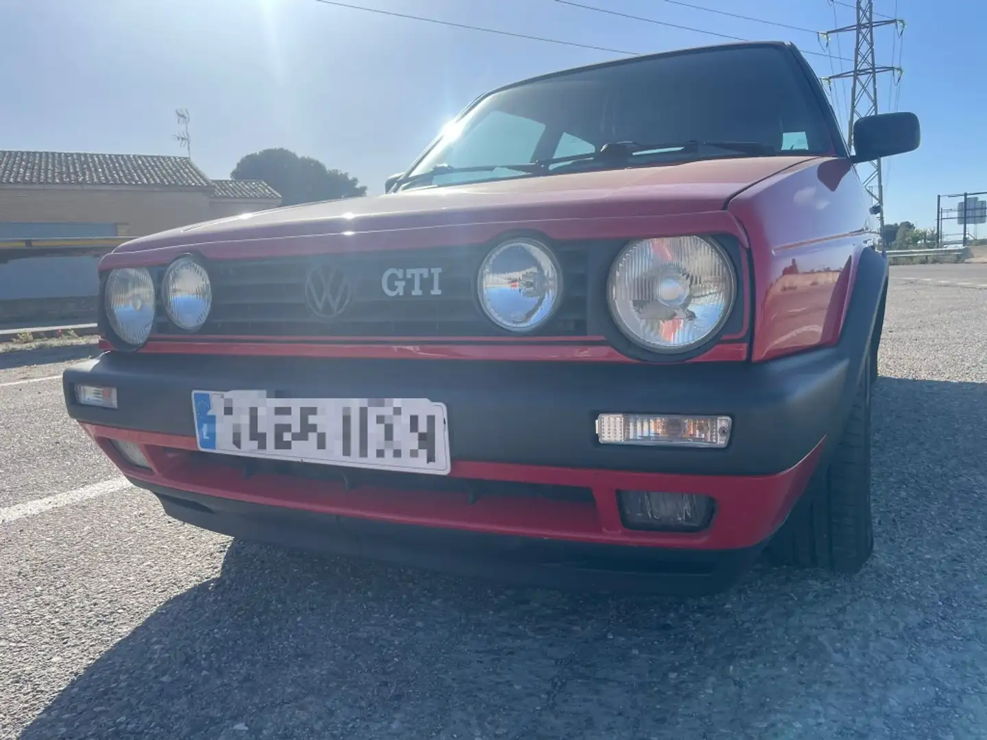 Volkswagen Golf GTI 1.8 A.A. 110 Rouge - 2