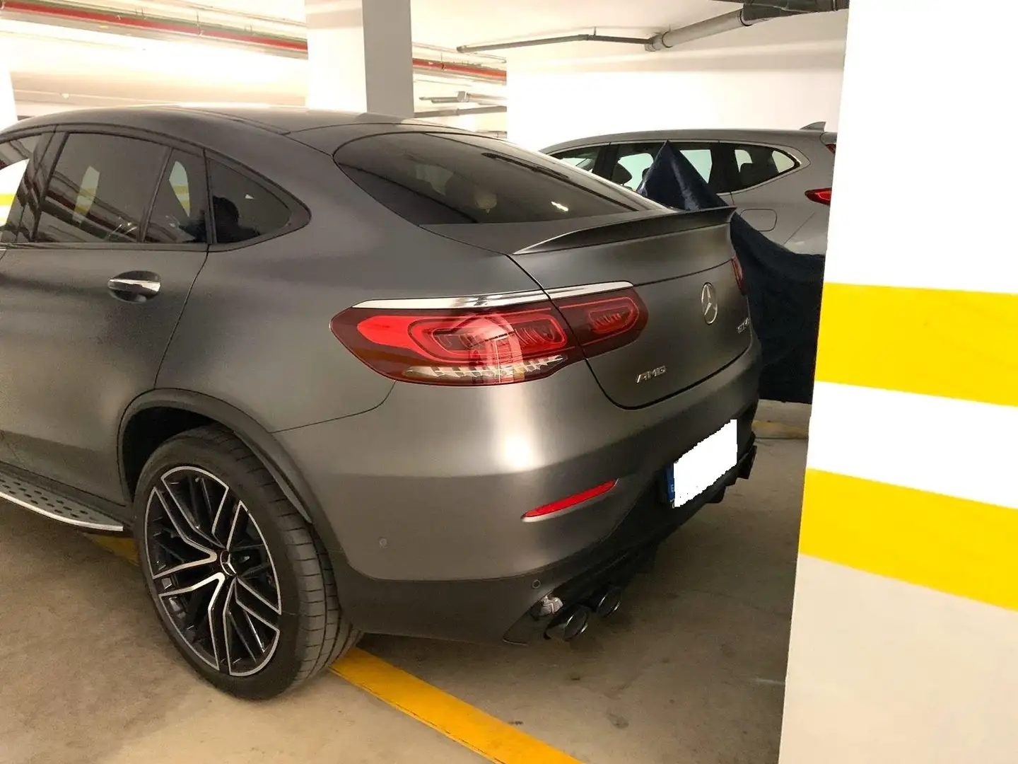 Mercedes-Benz GLC 43 AMG Coupé 4Matic Speedshift TCT 9G Gris - 1