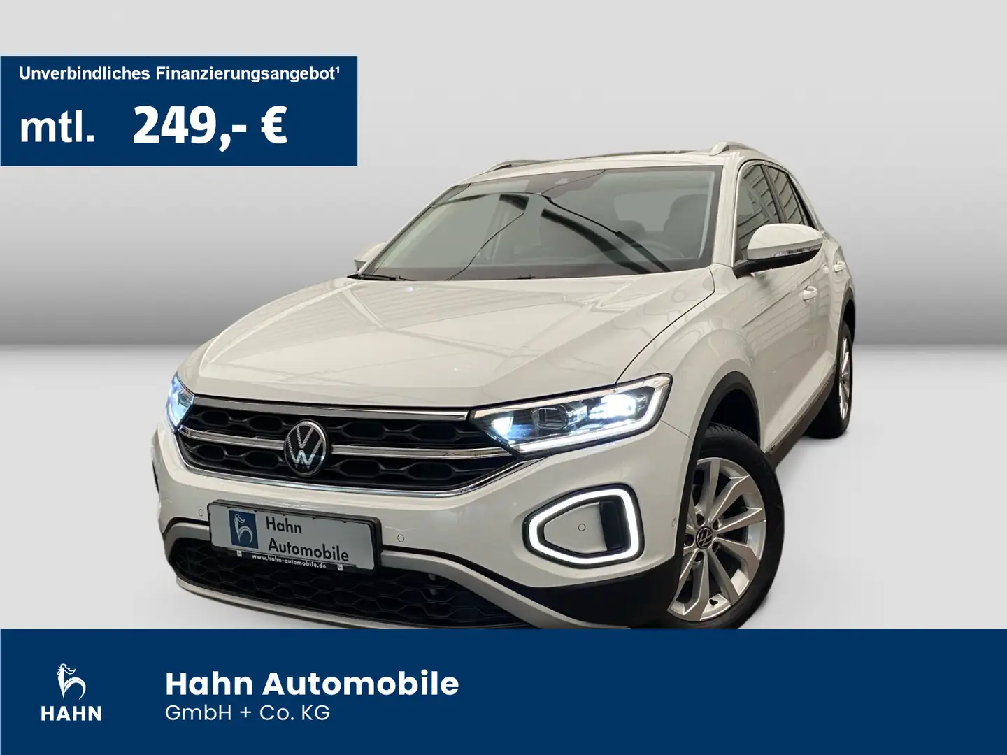 Volkswagen T-Roc 1.5 TSI DSG Style ACC Klima LED Pano Weiß - 1