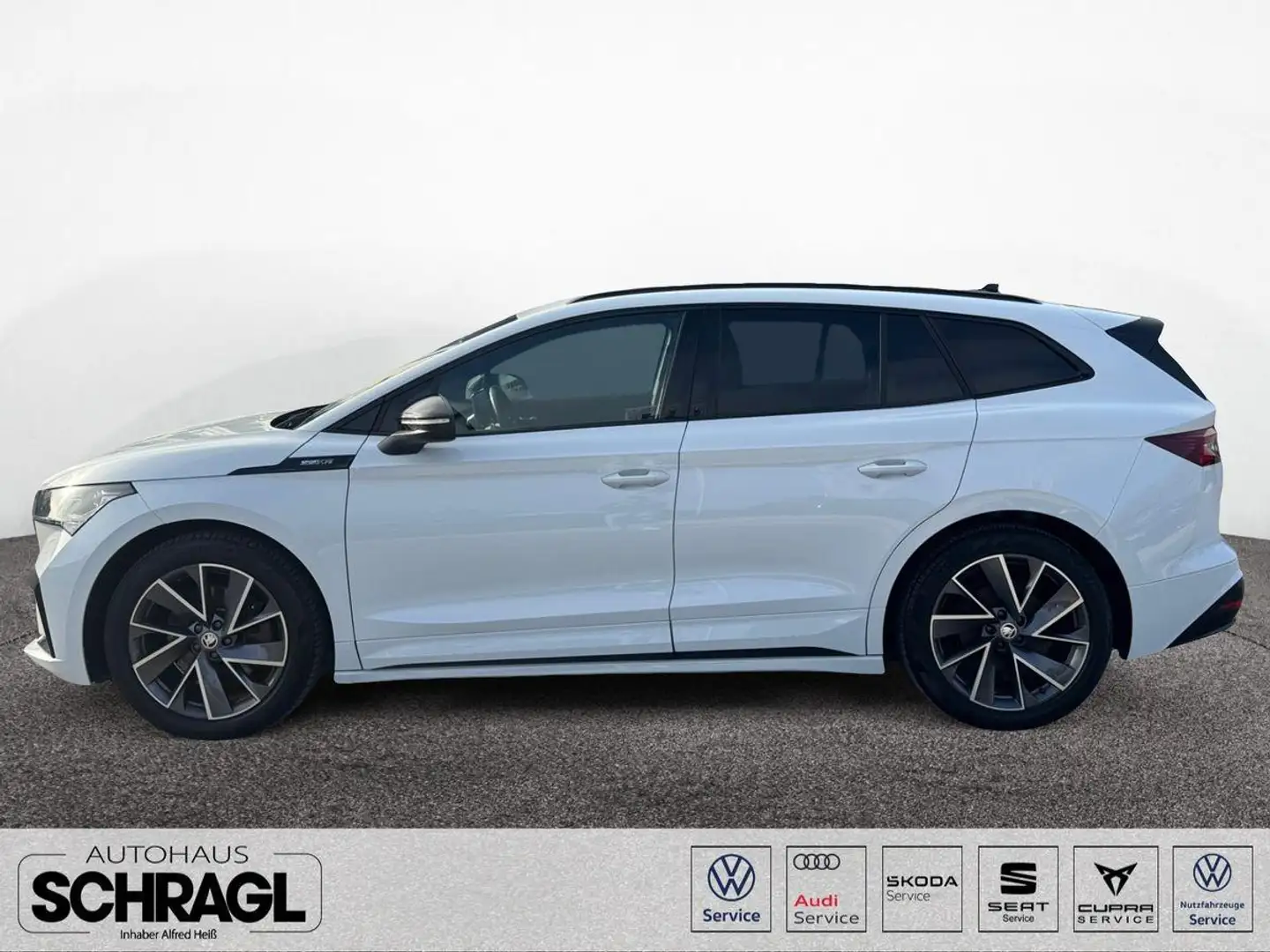 Skoda Enyaq 80 Sportline+WÄRMEPUMPE+AREA+NAV+AHK+KESSY Blanc - 2