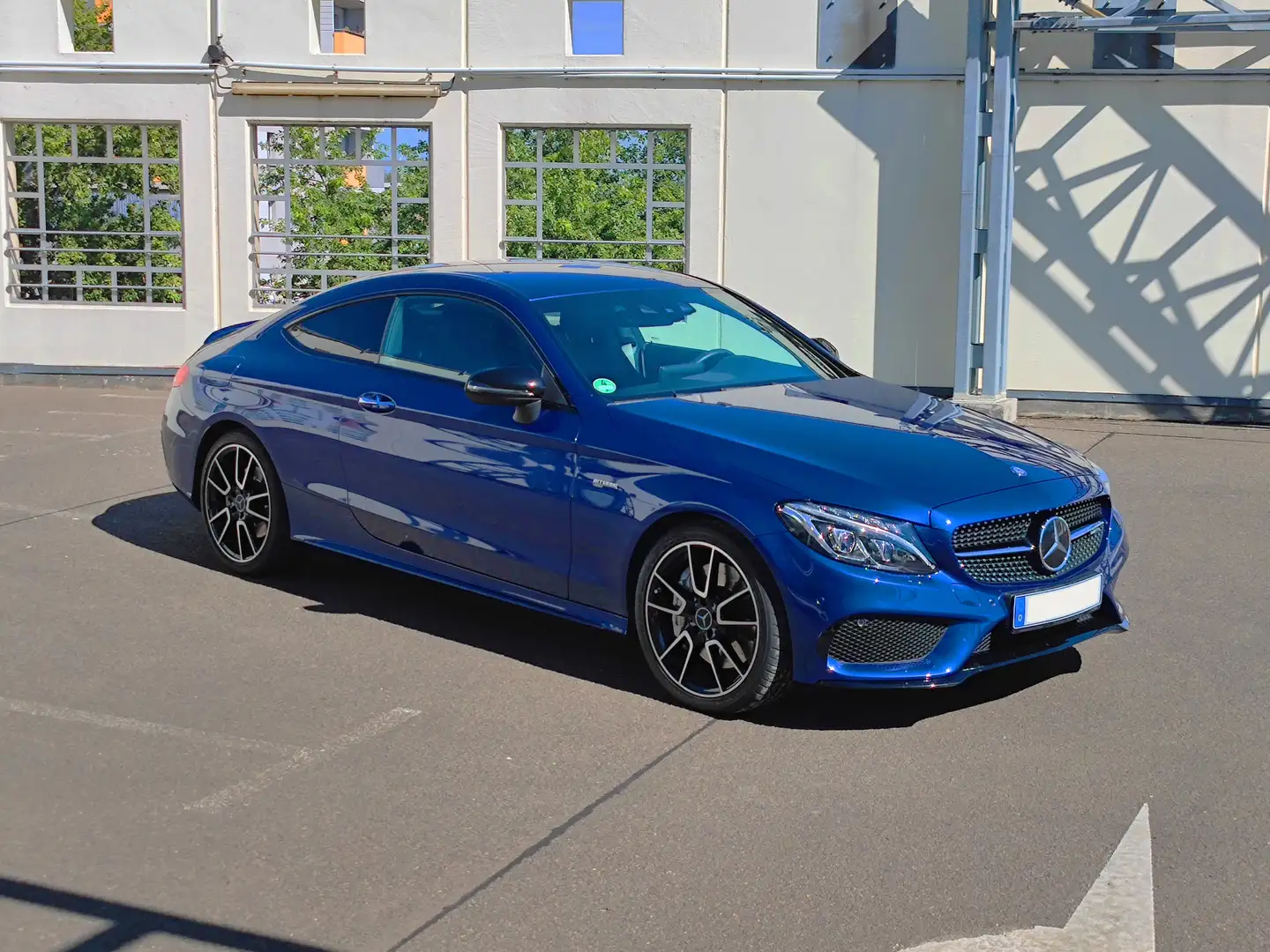 Mercedes-Benz C 43 AMG AMG C 43 Coupe 4Matic 9G-TRONIC Blauw - 1
