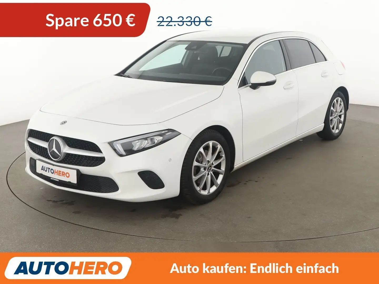 Mercedes-Benz A 180 Progressive Aut.*LED*NAVI*TEMPO*CAM*PDC*SHZ*KLIMA* Blanc - 1