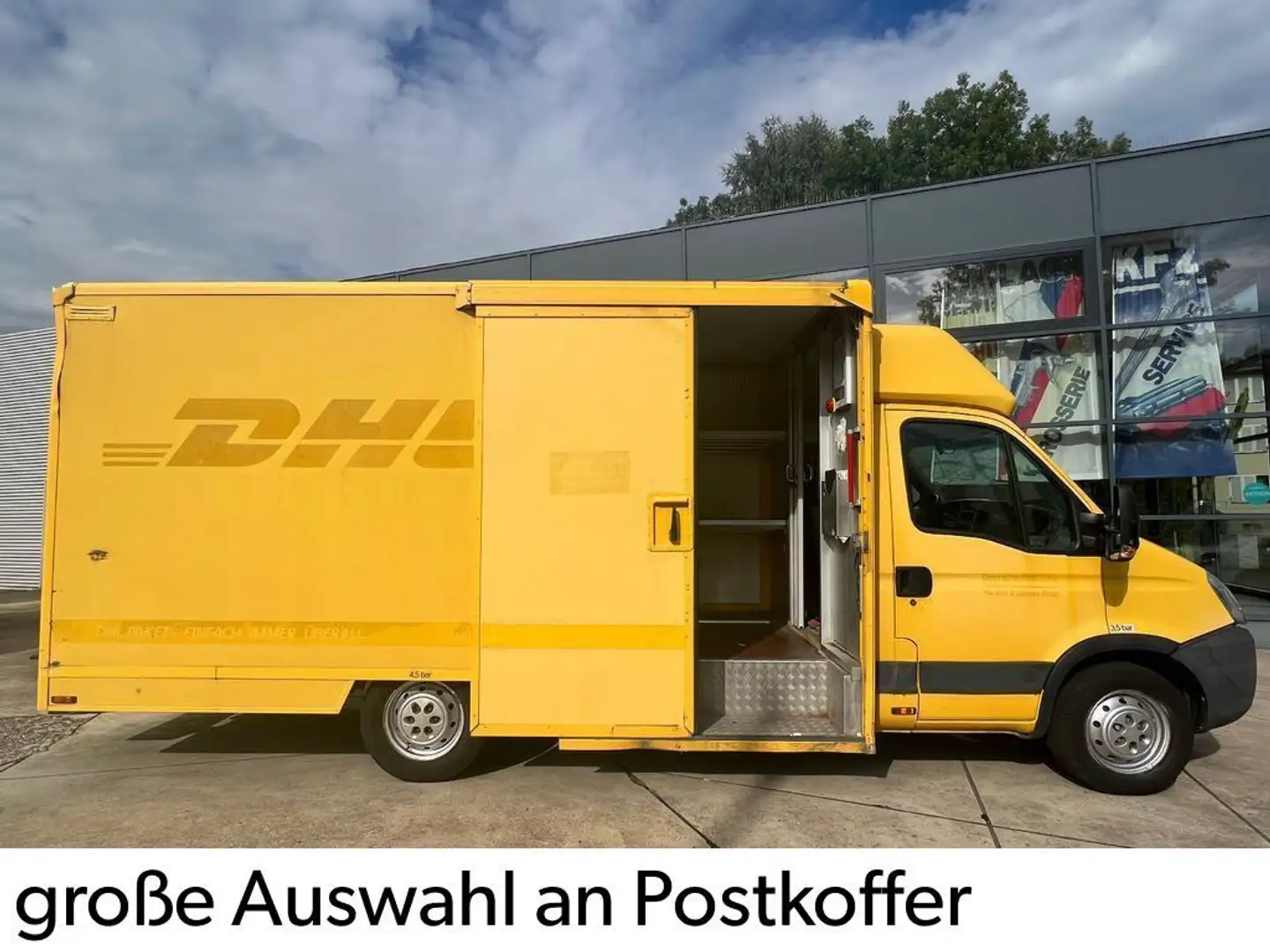 Iveco Daily*3,5 T * Transporter*Postkoffer*WoMo Jaune - 1