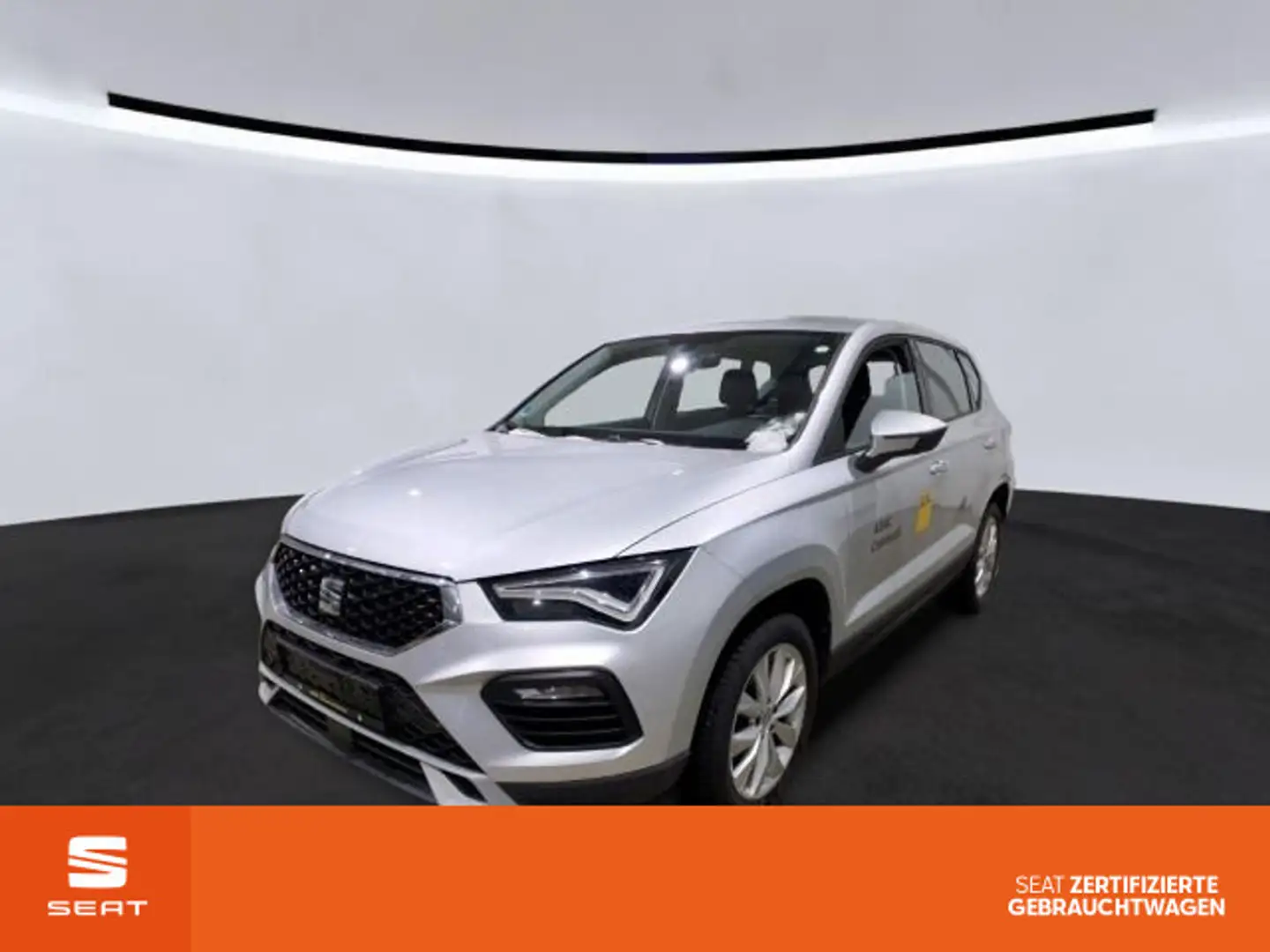SEAT Ateca 1.5 TSI Style Klima Navi AHK LED Full-Link Silber - 1