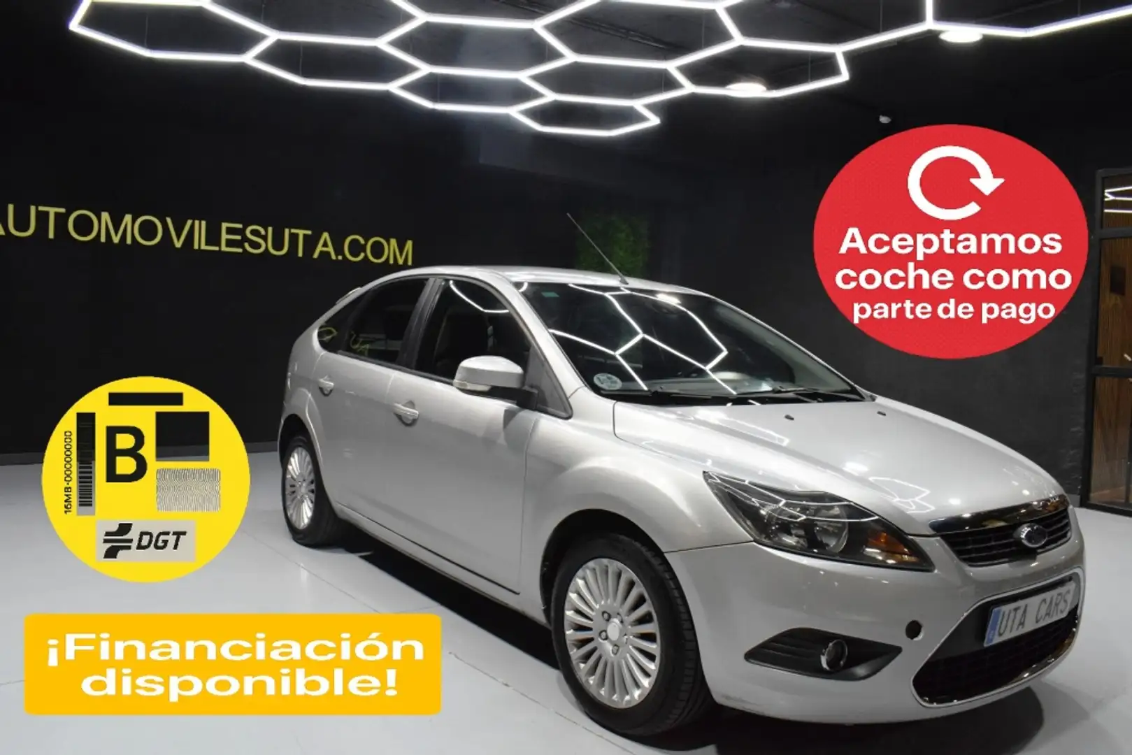 Ford Focus 1.8TDCi Titanium Gris - 1