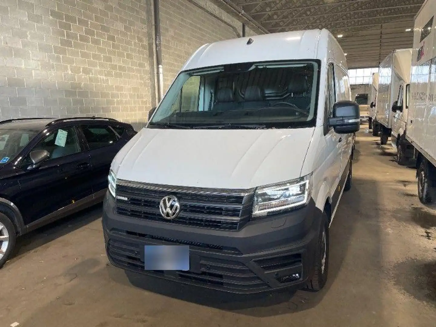 Volkswagen Crafter e-CRAFTER KASTEN FWD LED/DAB+/ERGO-COMFORT/KAM. Weiß - 1