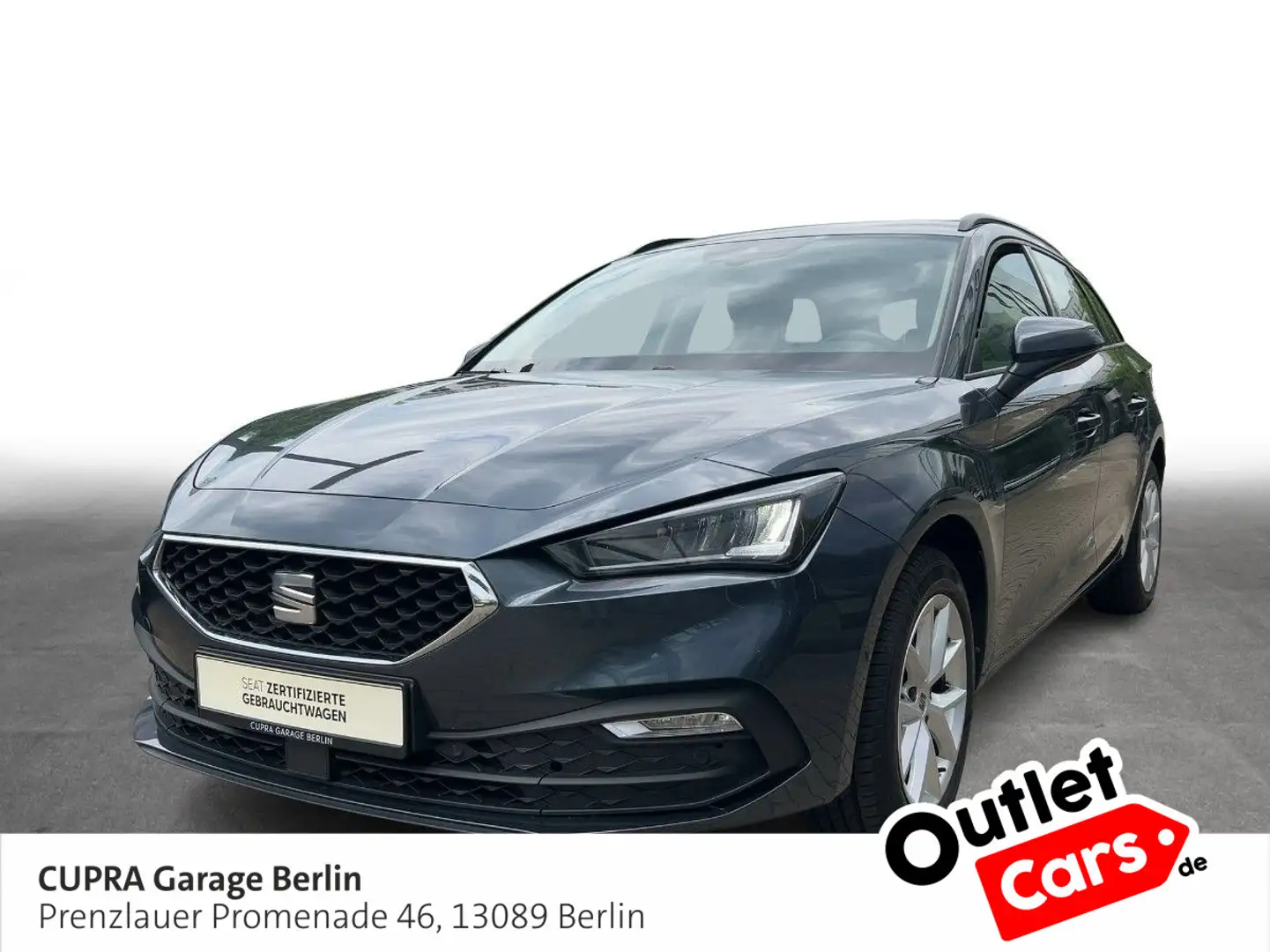 SEAT Leon Sportstourer 2.0TDI DSG Style Cam FULL LINK Grigio - 1