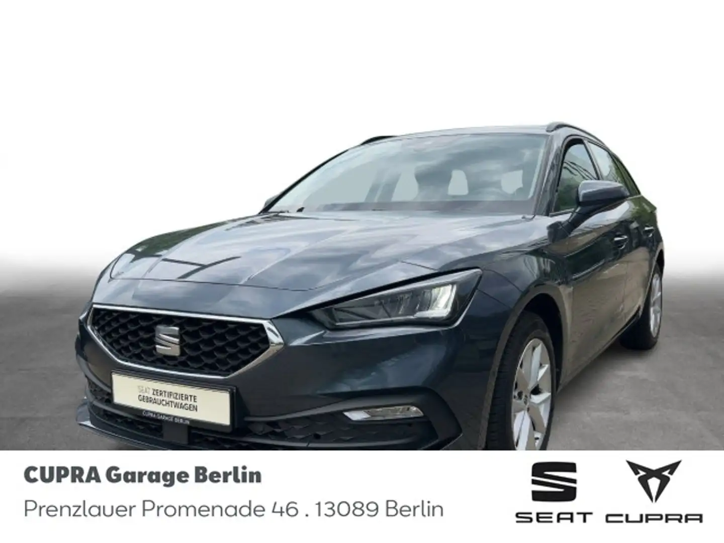 SEAT Leon Sportstourer 2.0TDI DSG Style Cam FULL LINK Grigio - 1