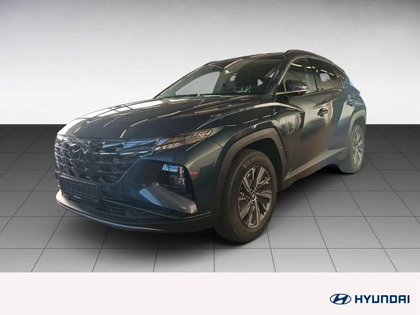 Hyundai TUCSON 1.6 T-GDI Trend FLA SpurH LM 2xKlima PDC Blau - 2