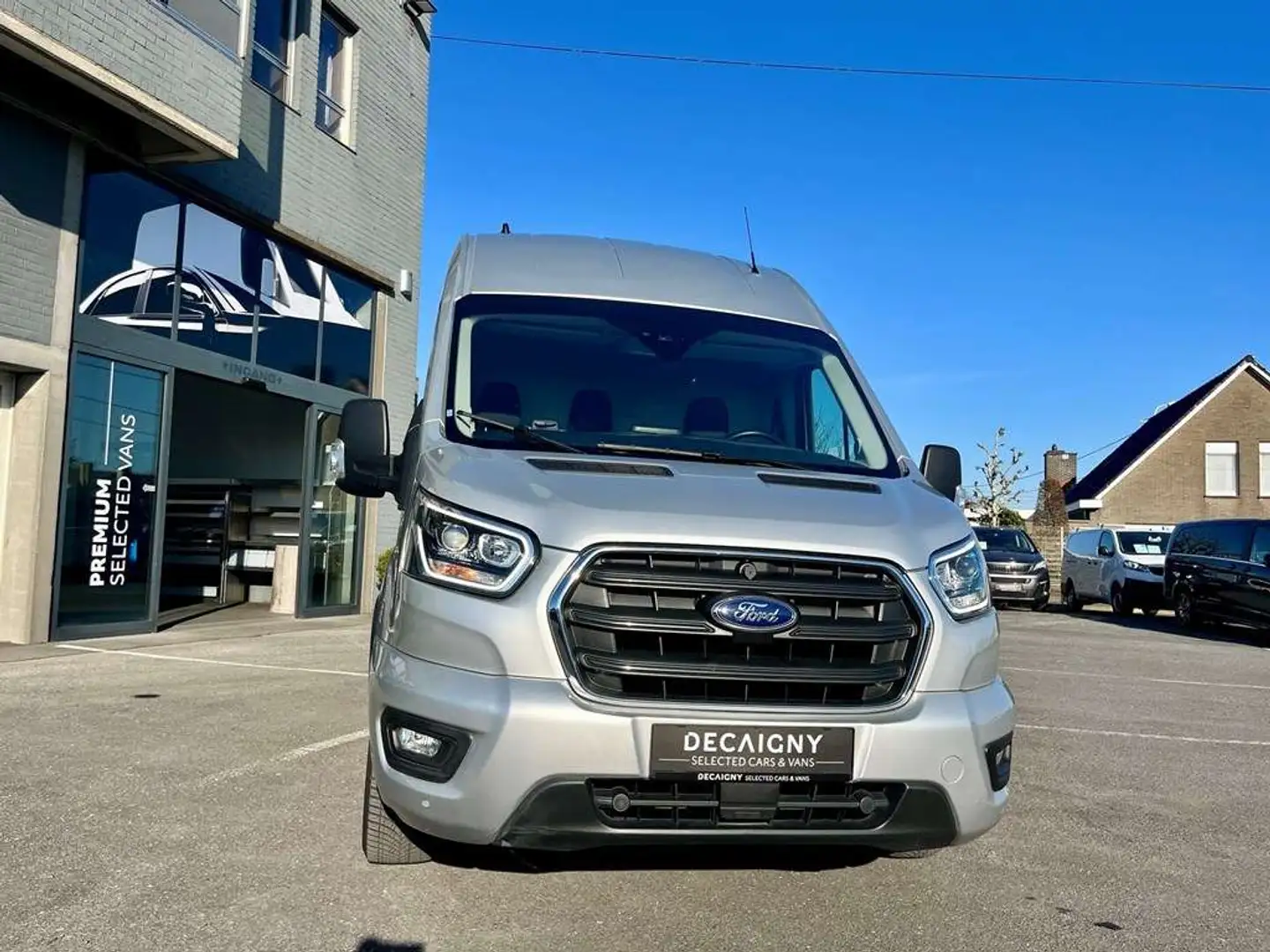 Ford Transit 2.0D 185PK L3H3*LIMITED*NAVI*CARPLAY*CAMERA*TREKHA Gris - 2