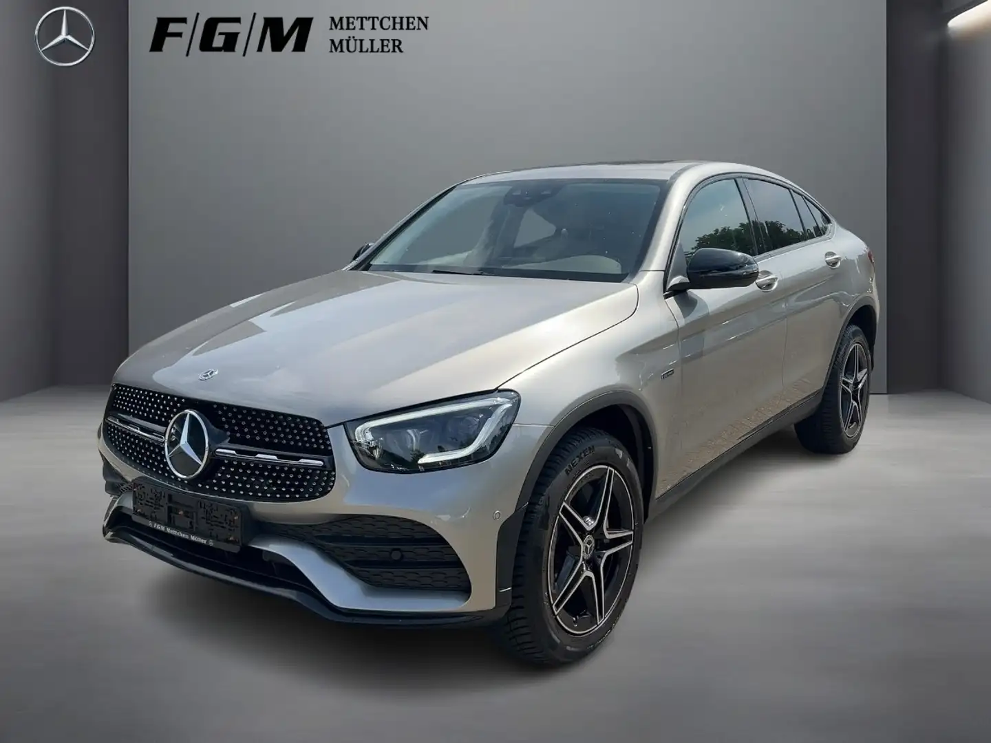 Mercedes-Benz GLC 300 de 4M AMG Line Burm|TWA|Night|Sitzhz|SHD Argent - 1