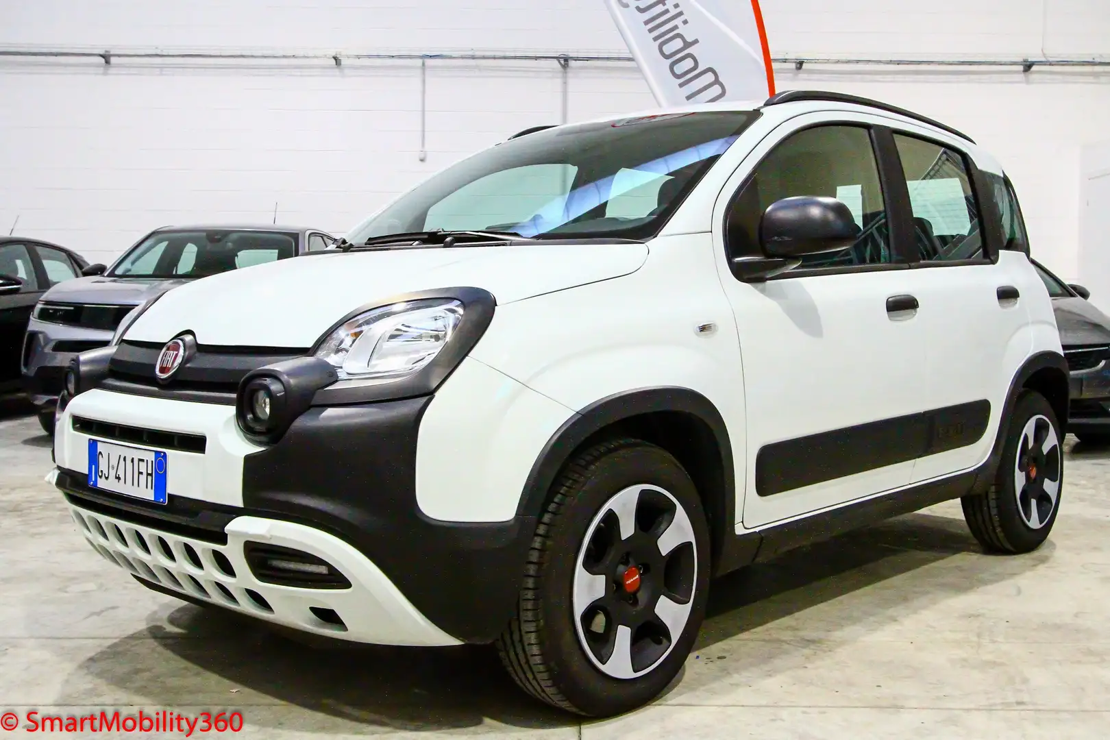 Fiat Panda 1.0 hybrid City Cross - Ok neopatentati Blanc - 1