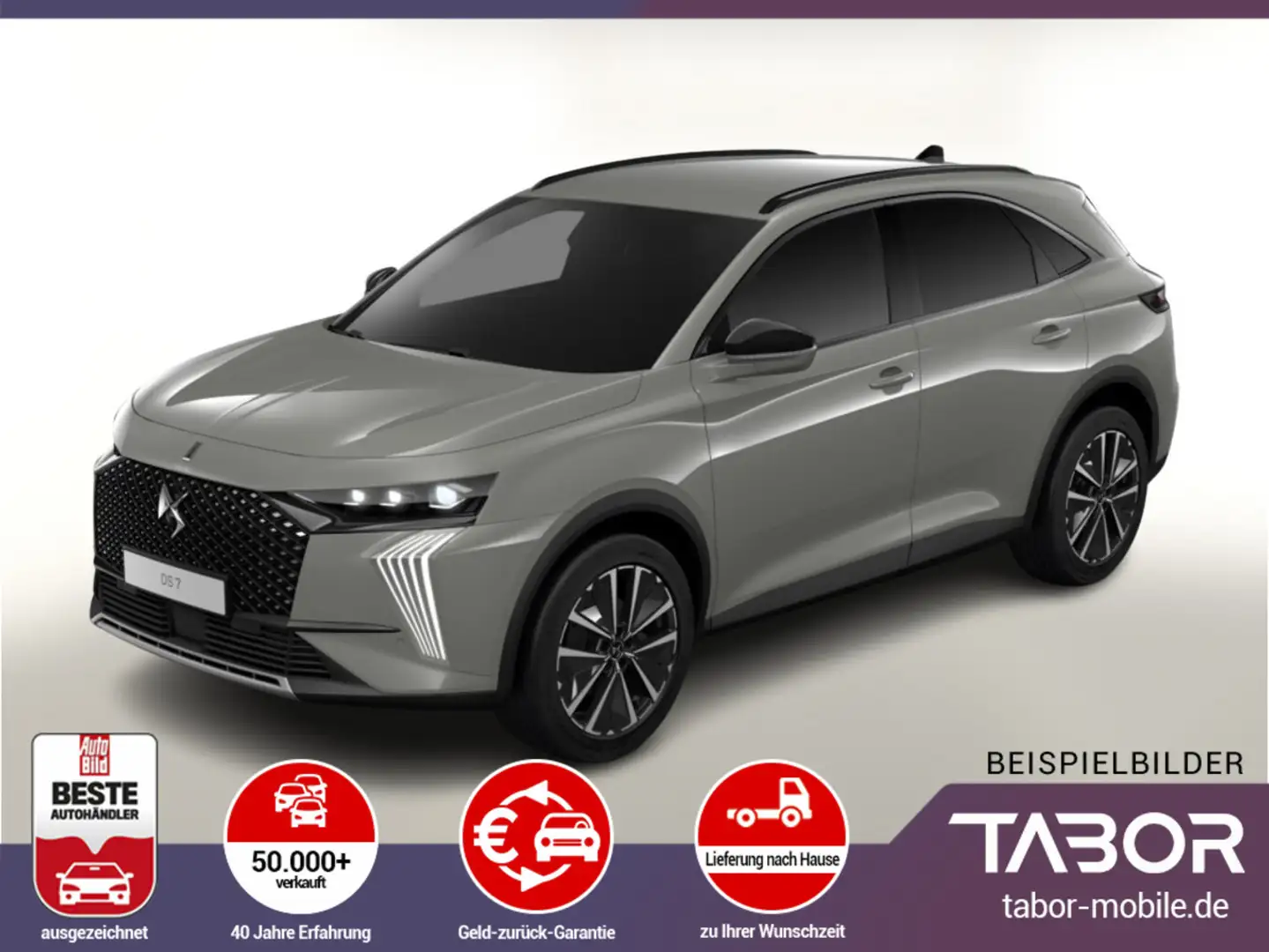 DS Automobiles DS 7 Crossback 130 EAT8 Pallas Pano LED Nav Keyl Kam UVP-38%* Gri - 1