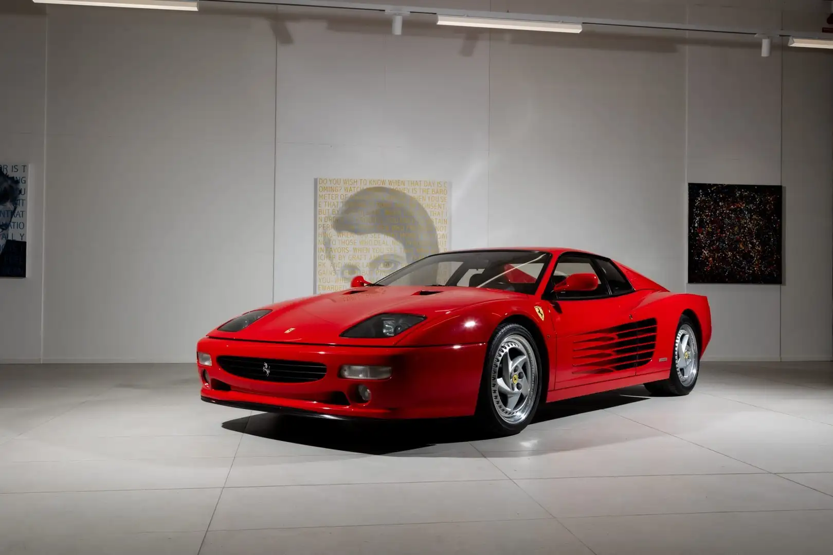 Ferrari Testarossa 4.9 V12 F512M 440 ch - 1 of 501 Piros - 2