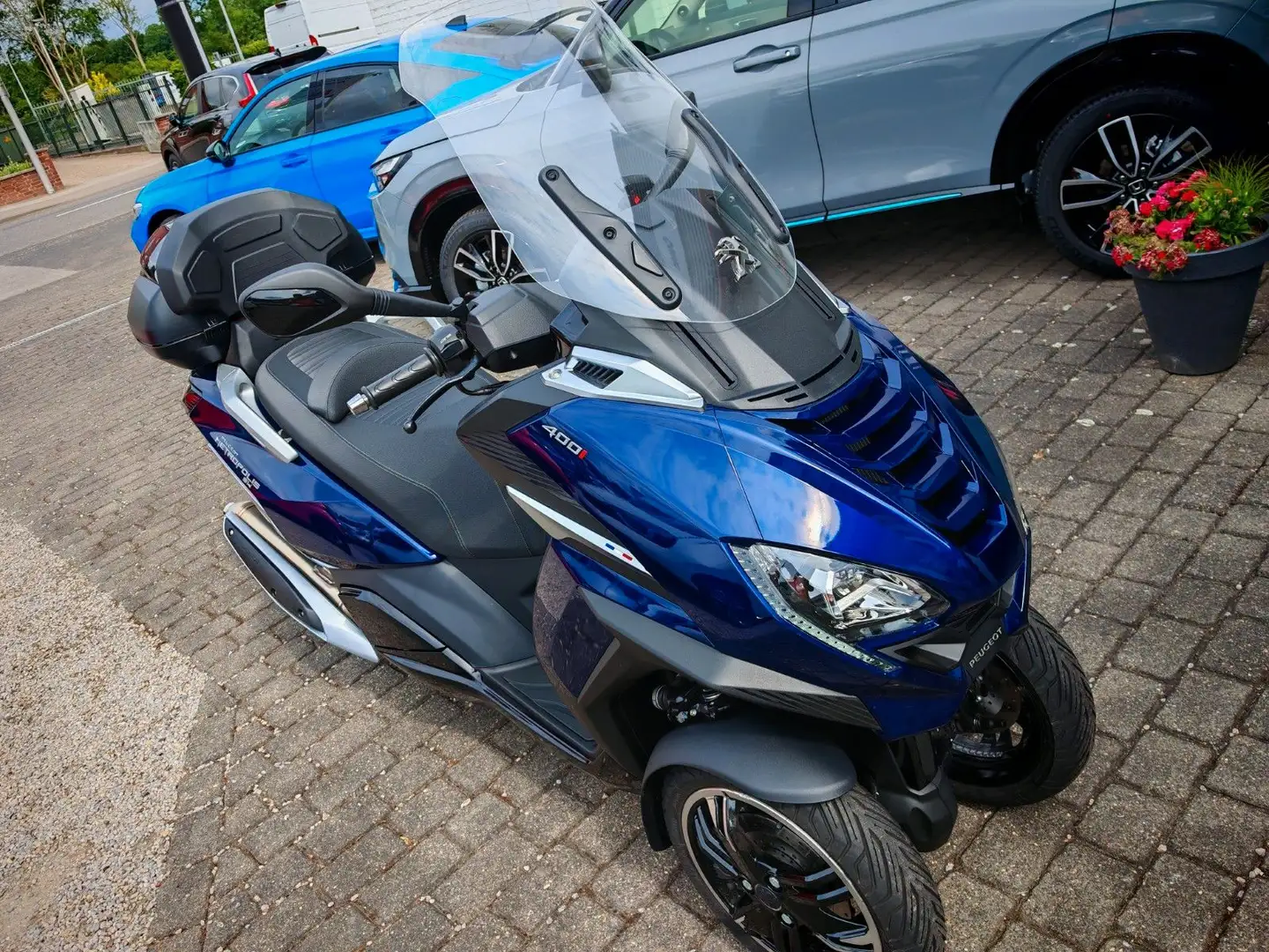 Peugeot Metropolis SW 400 EURO 5|Koffer|1.700 km Blau - 2