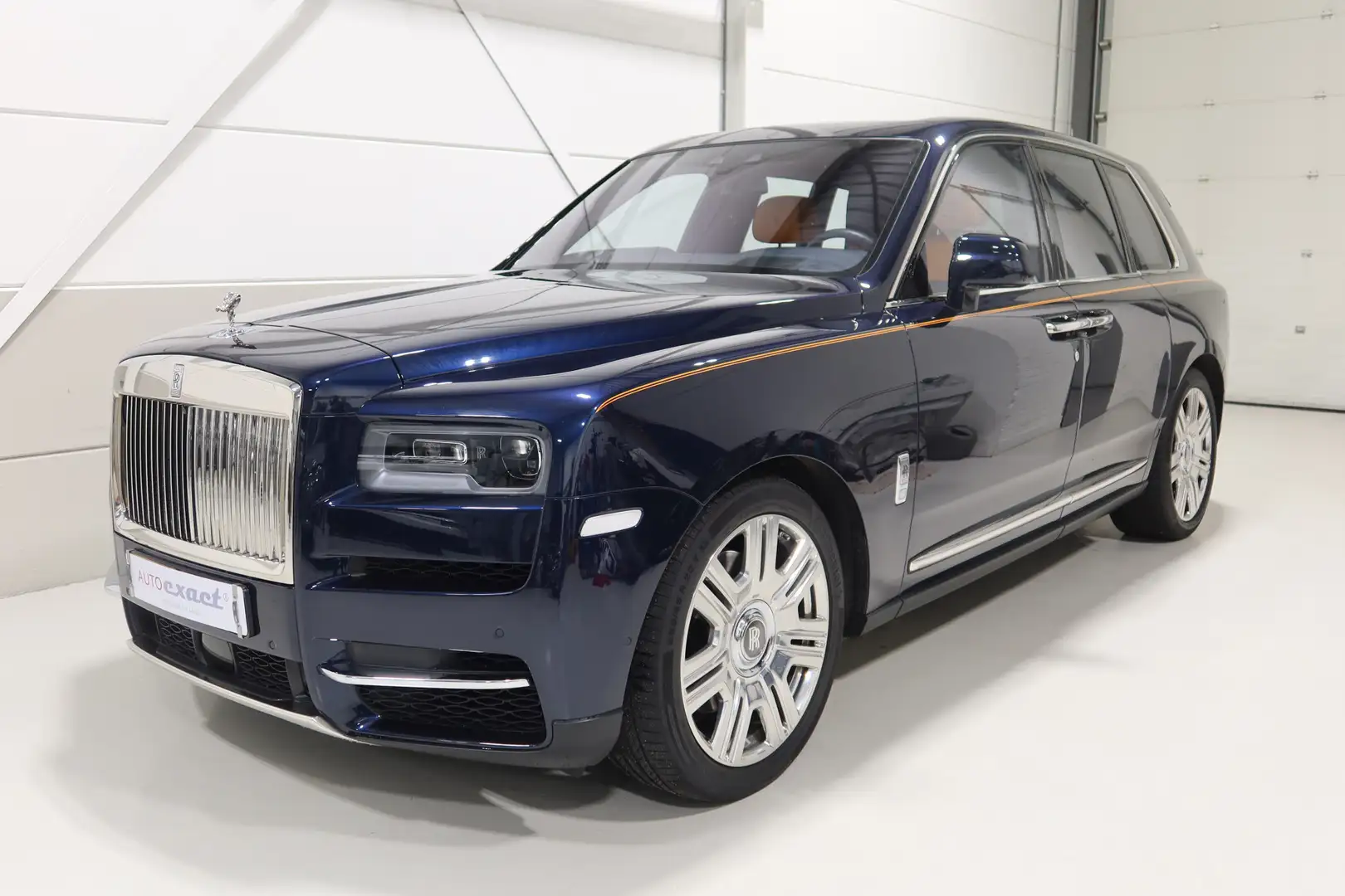 Rolls-Royce Cullinan 6.75 V12 I Sapphire I Mandarin I Service new! I Fu Kék - 2