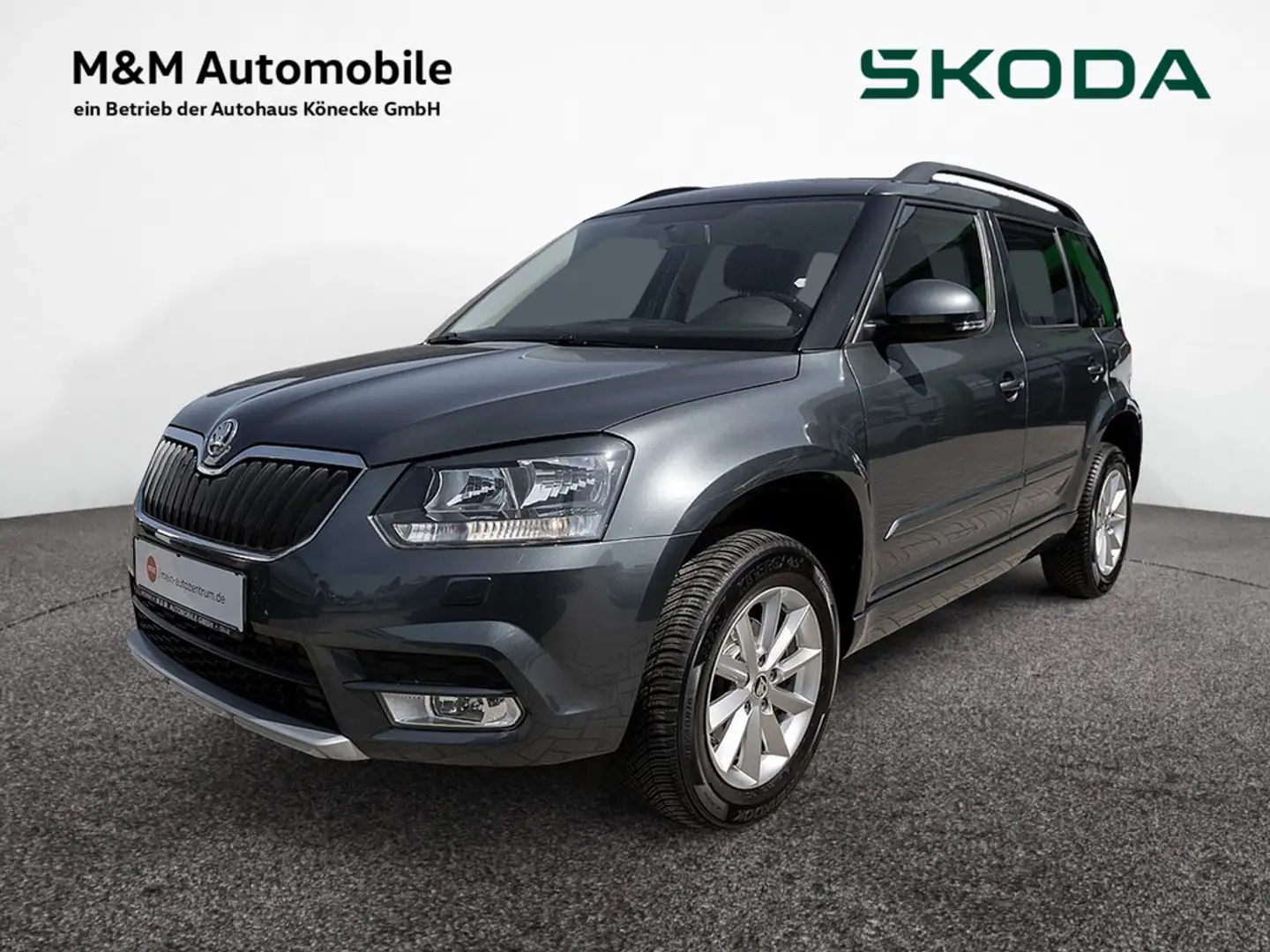 Skoda Yeti 2.0 TDI Ambition KLIMA ALU SHZ Gris - 1