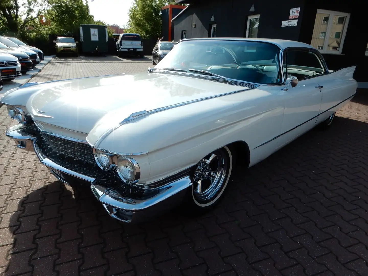 Cadillac Deville Coupe Deville Deutsche  H+Zulassung Blanc - 2