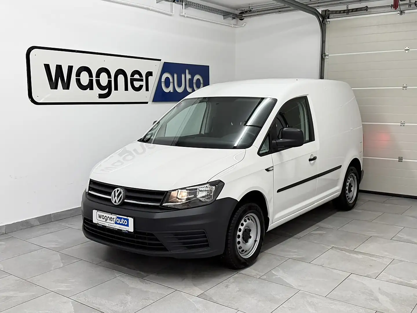 Volkswagen Caddy Kastenwagen Entry 2,0 TDI. Klima/Sortimo/PDC Weiß - 2