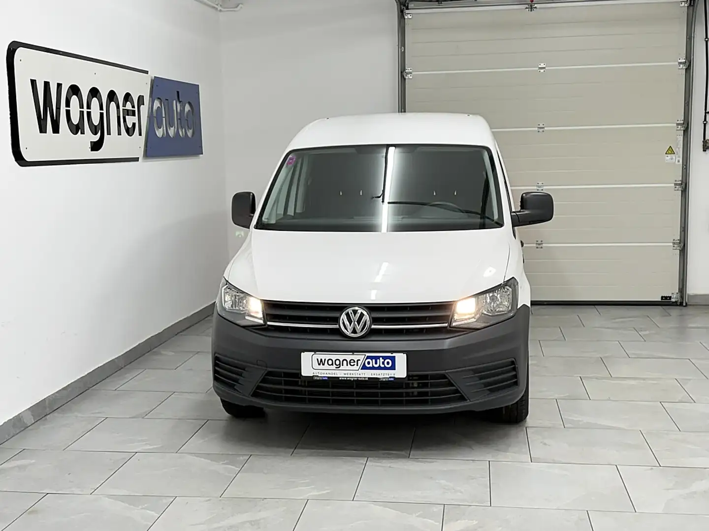 Volkswagen Caddy Kastenwagen Entry 2,0 TDI. Klima/Sortimo/PDC Weiß - 1