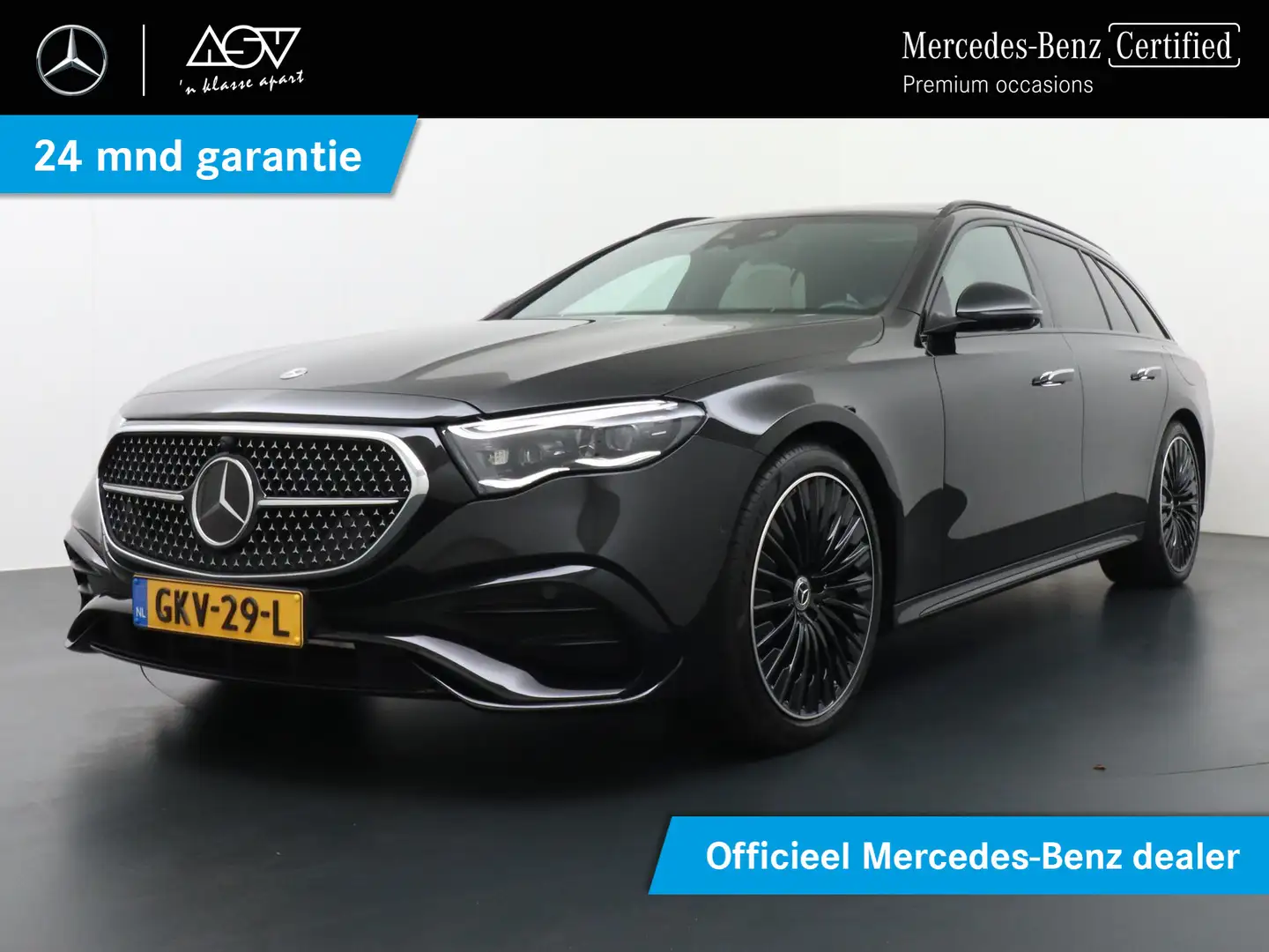 Mercedes-Benz E 300 e AMG Line Rijassistentiepakket, Wegklapbare trekh Zwart - 1