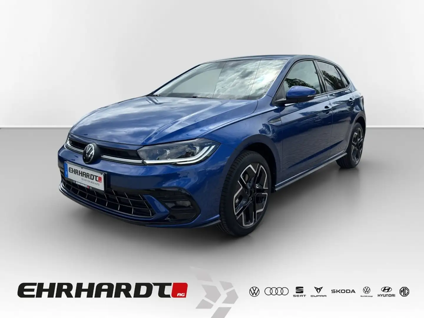 Volkswagen Polo VI 1.0 TSI DSG R-Line IQ-LIGHT*NAV*SHZ*ACC*PDC*... Blau - 1