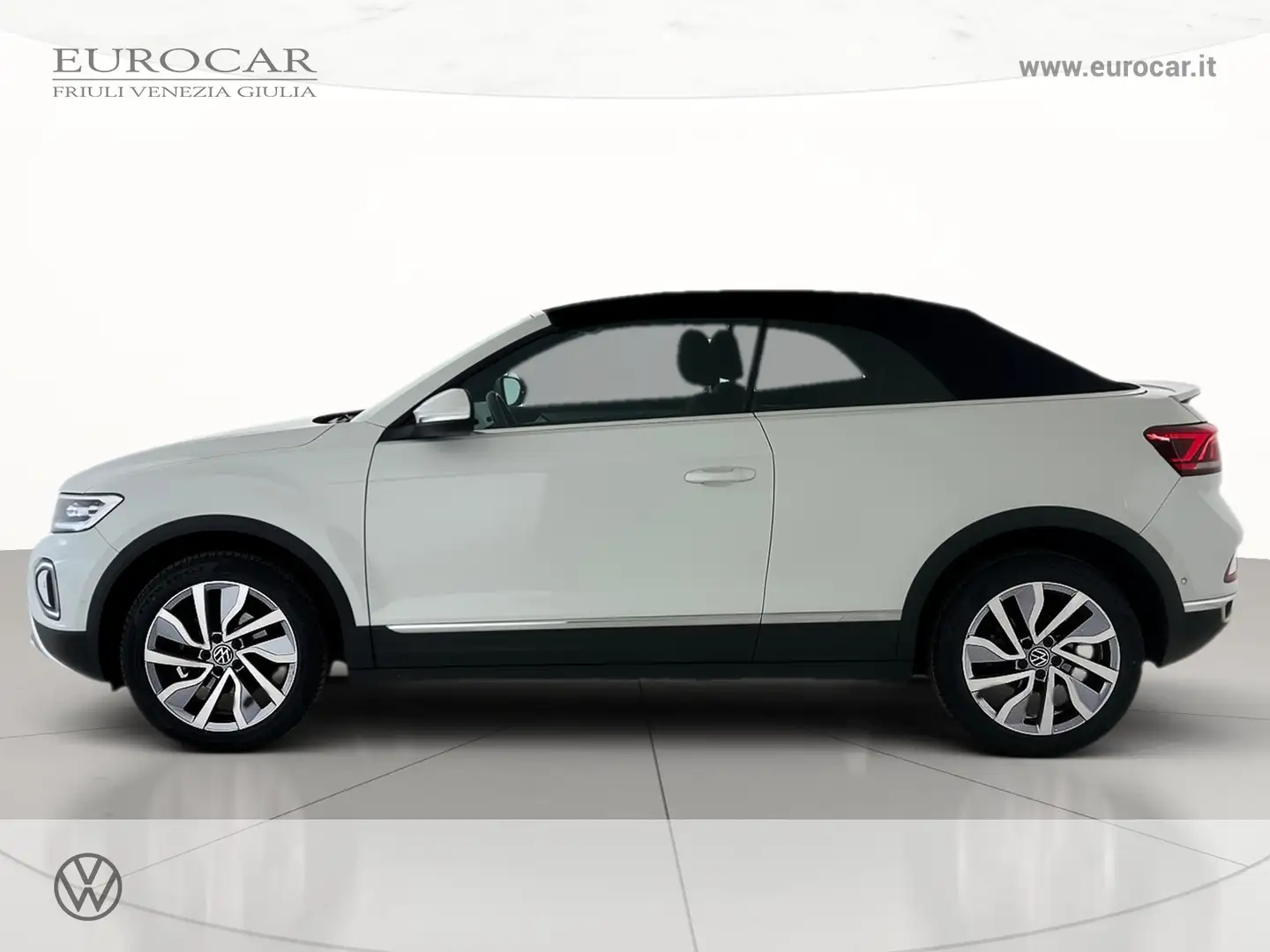 Volkswagen T-Roc cabriolet 1.0 tsi style 110cv Bianco - 2