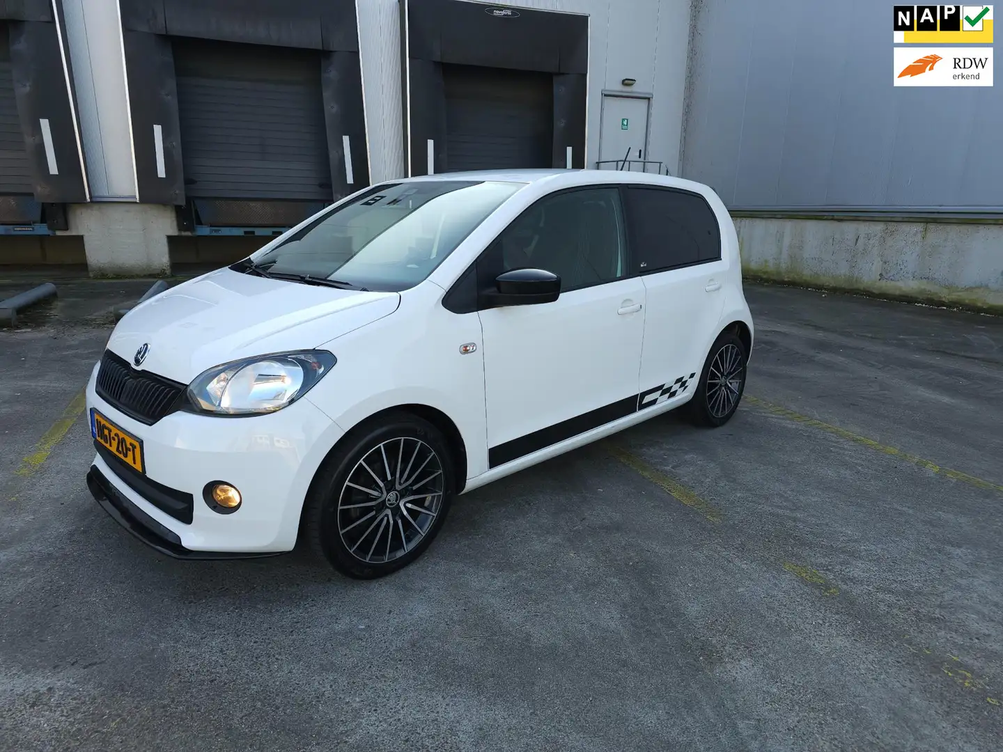 Skoda Citigo 1.0 Monte Carlo | Navigatie | Cruise | Airco | 5 D Biały - 1