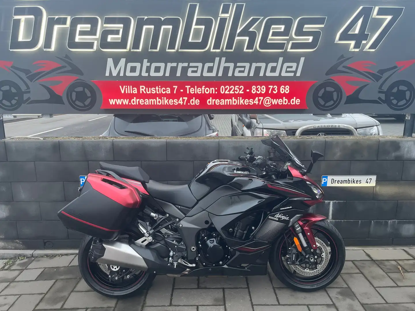 Kawasaki Ninja 1000SX 1.HAND**1000KM**GARANTIE**TEMPOMAT**GRIFFHEIZUNG** Rouge - 1