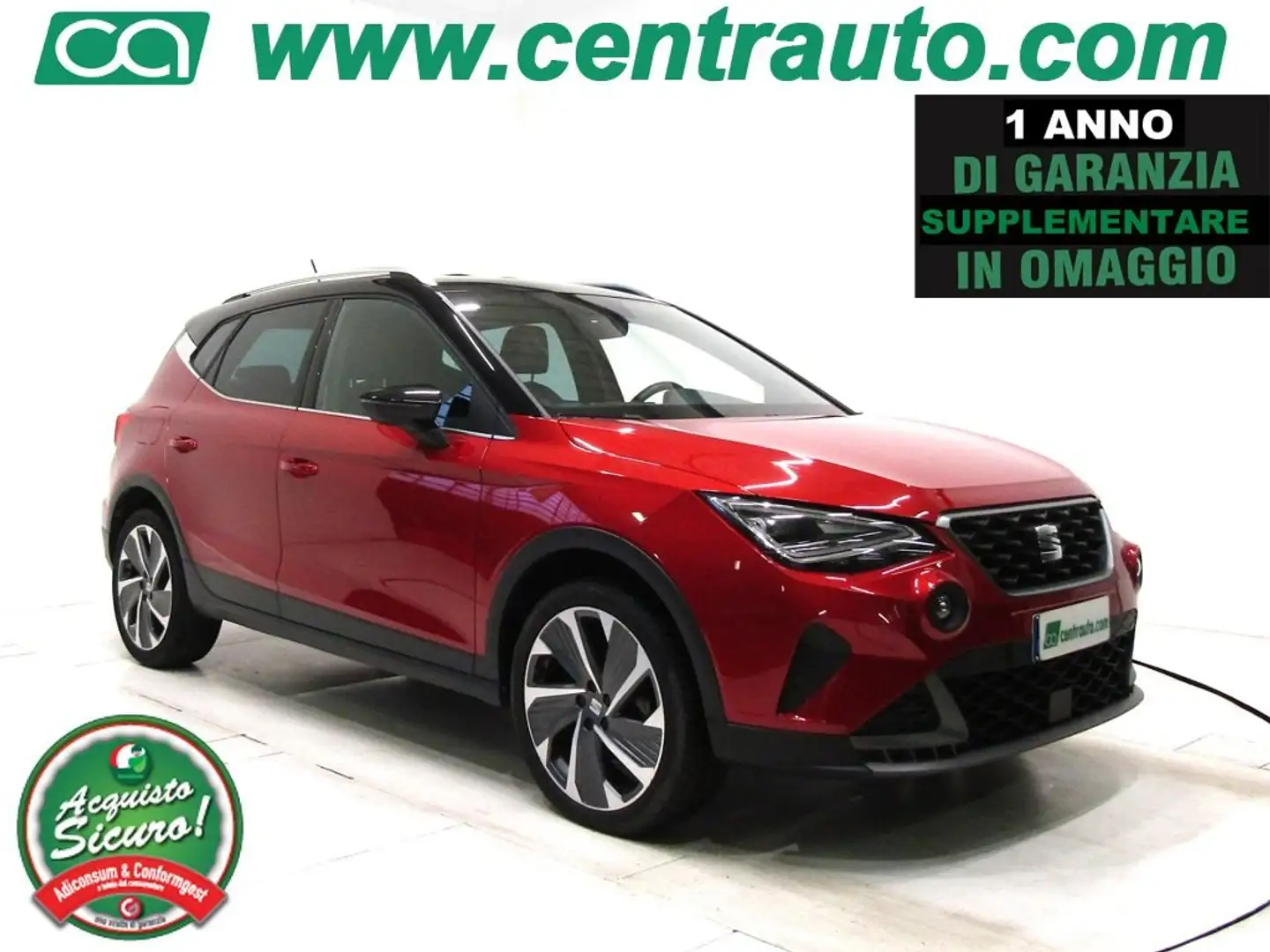 SEAT Arona 1.0 EcoTSI FR 5P Manuale 110 CV Rouge - 1