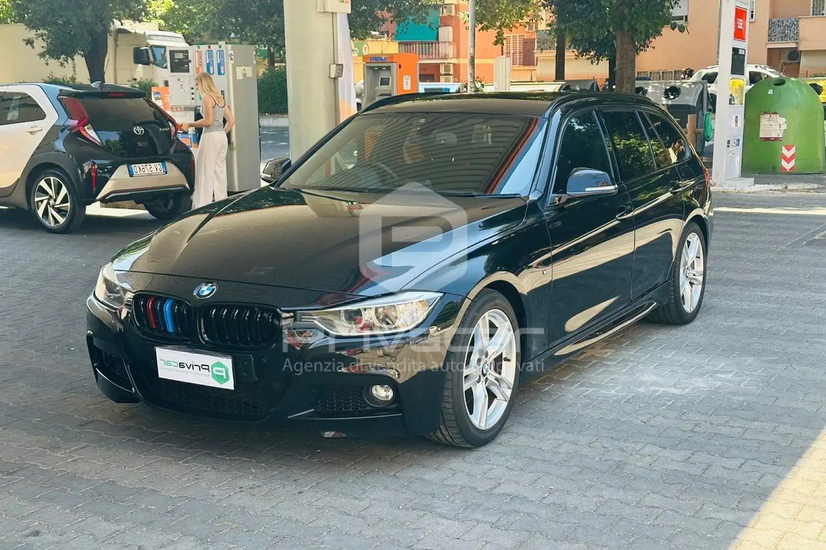 BMW 318 318d Touring Msport Nero - 1