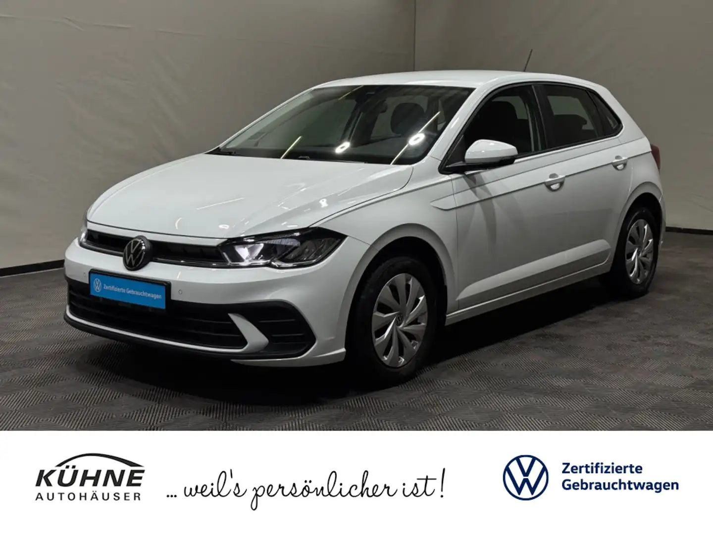 Volkswagen Polo 1.0 | KLIMA BLUETOOTH SITZHEIZUNG ISOFIX Weiß - 1