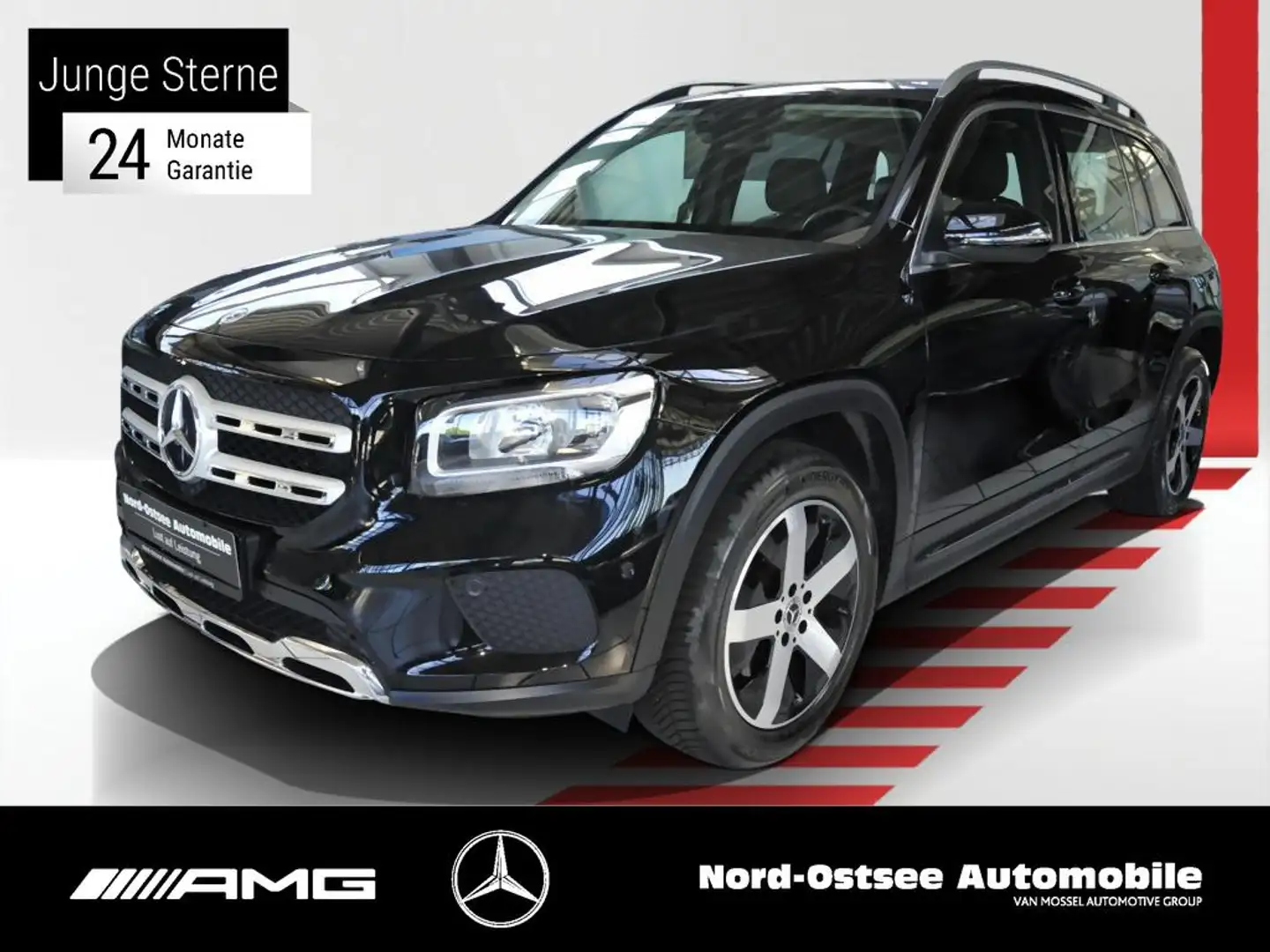 Mercedes-Benz GLB 180 PROGRESSIVE MBUX AHK TEMPO KLIMA NAVI Nero - 1
