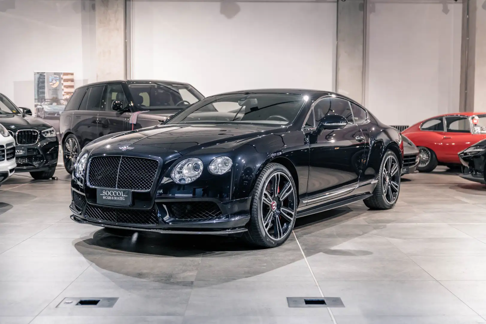 Bentley Continental GT V8*MULLINER*CARBONIO*TELECAMERA*VENTILATI! Zwart - 1