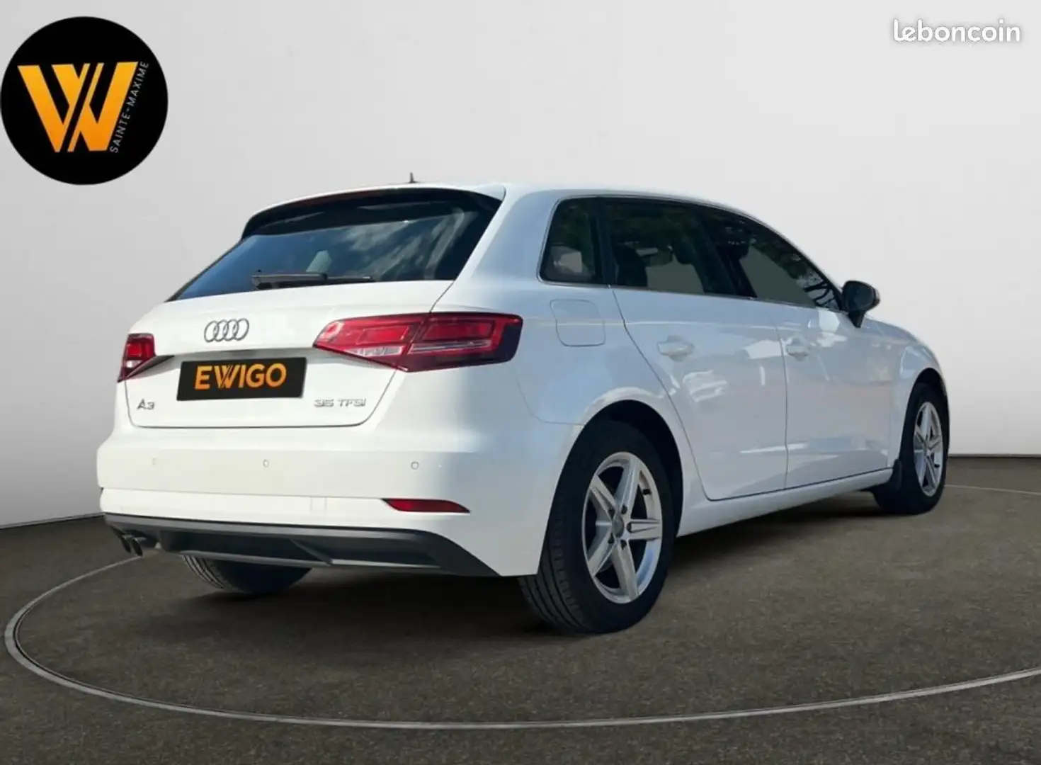 Audi A3 1.5 TFSI 150 DESIGN 2 EME MAINS START AND STOP SIEGES AV CHAUFFANTS CAR PLAY RA... Weiß - 2