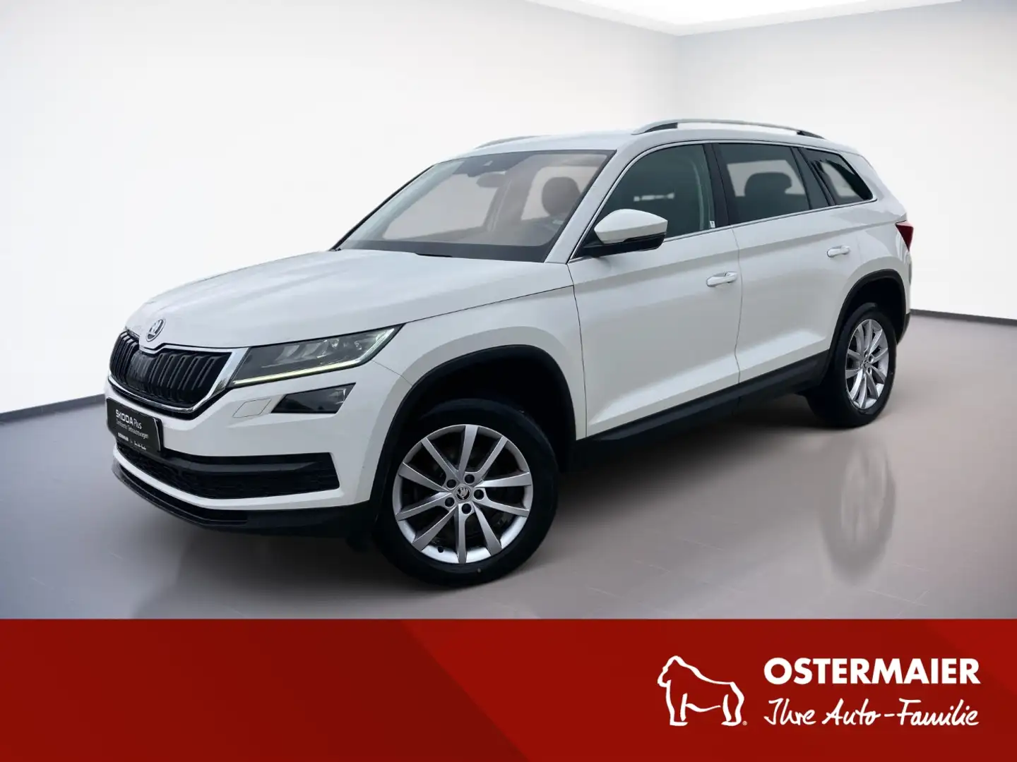 Skoda Kodiaq STYLE 2.0TDI 150PS DSG LED.AHK.NAVI.KAMERA.ACC.SHZ Biały - 1