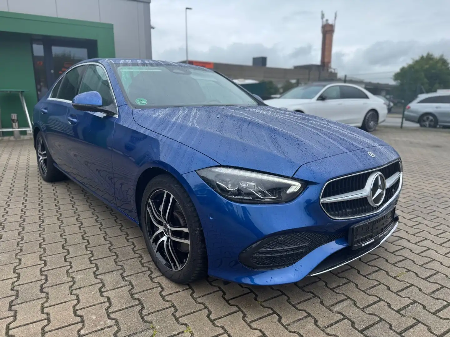 Mercedes-Benz C 220 C220d Limo Avantgarde -Totw.-Spurh.-DAB-Kam-LED Bleu - 1