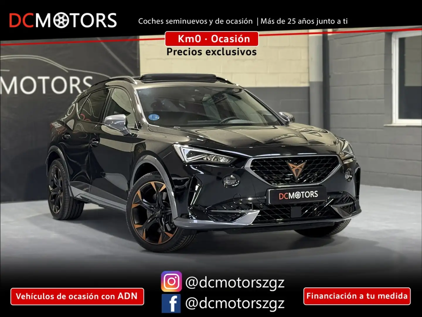 CUPRA Formentor 1.4 e-Hybrid 245 VZ DSG Noir - 1