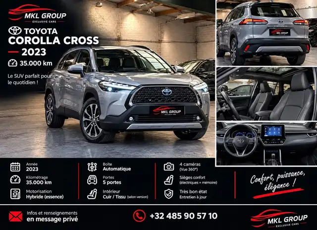 Toyota Corolla Cross Corolla Cross Hybrid 1.8 2WD Dynamic e-CVT (103 kW)