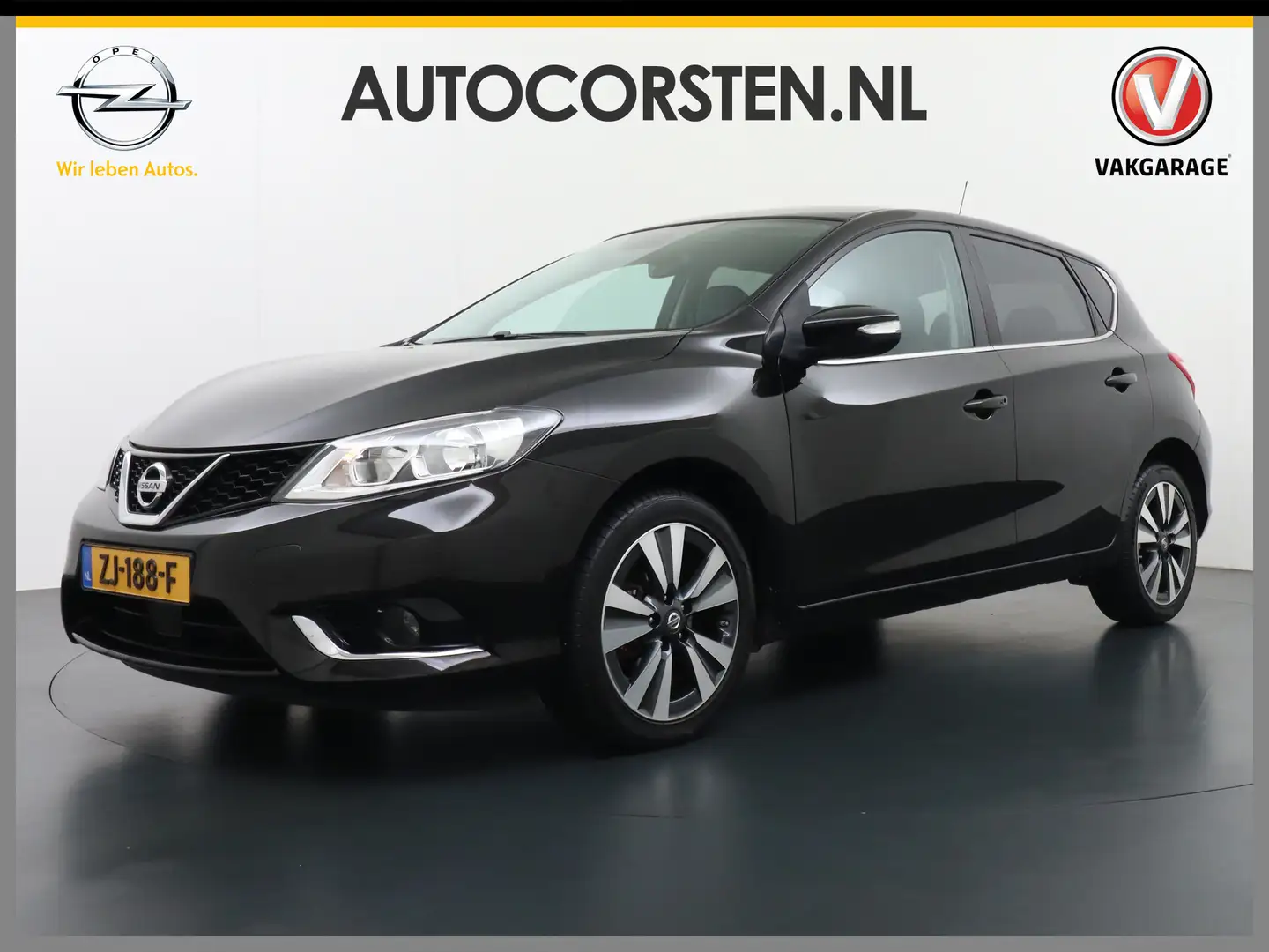 Nissan Pulsar 1.2 DIG-T 116PK Navi Ecc Camera Cruise control Led Zwart - 1