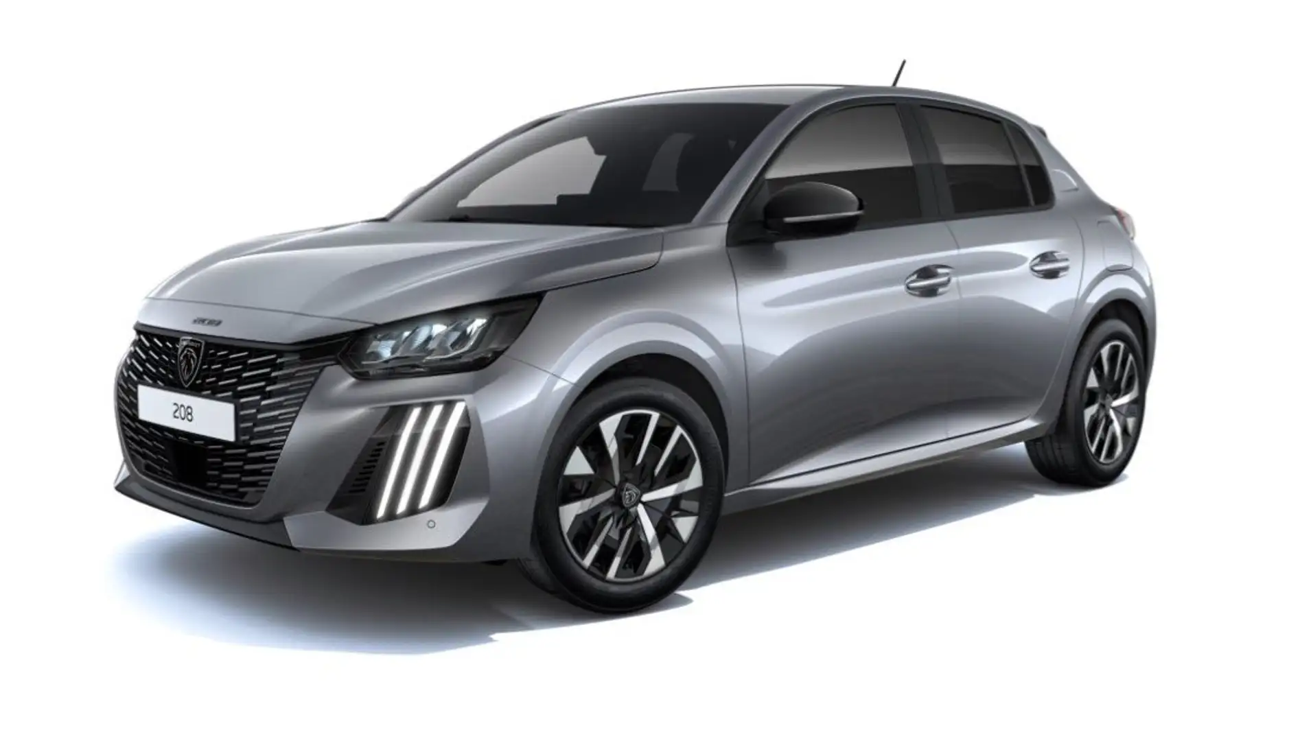 Peugeot 208 208 PureTech 100 Stop&Start 5 porte Business Gris - 2