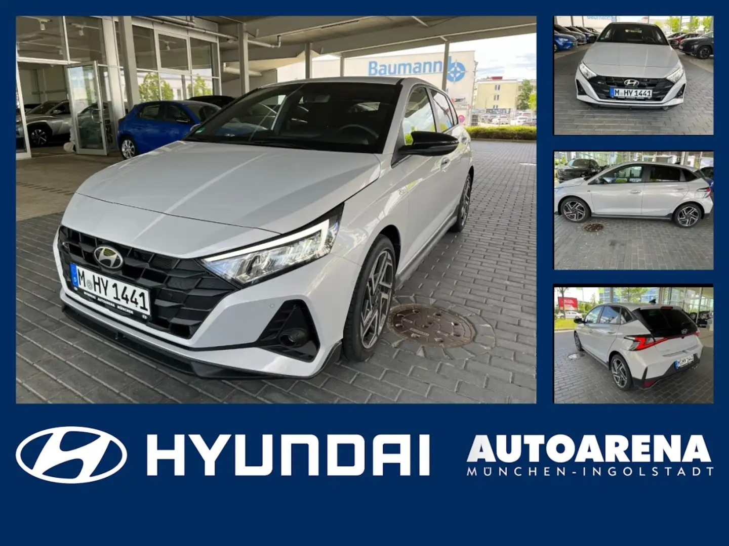 Hyundai i20 1.0 T-GDI e e)(OPF) N Line  ParkAss. Sofort Grau - 1