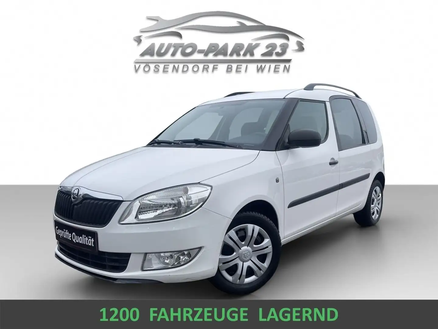 Skoda Roomster Roomster 1,2 TSI**NEUES-PICKERL 1/2027*MOD2014 Weiß - 1