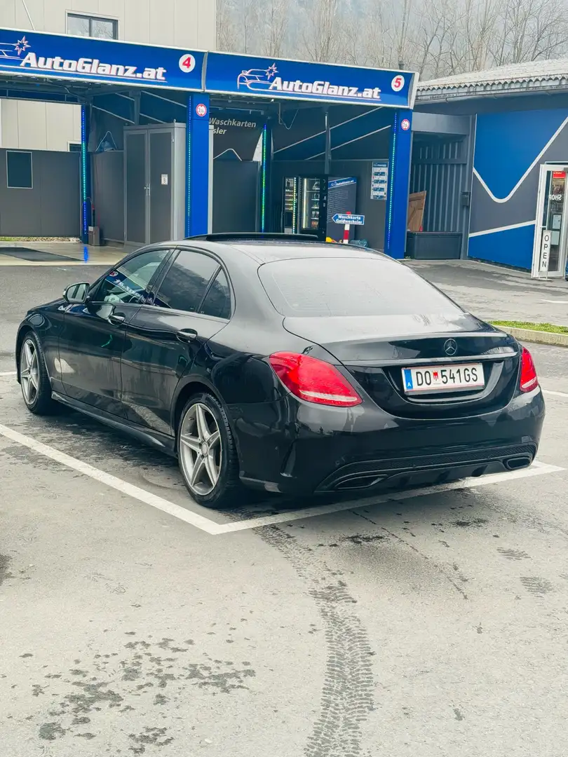 Mercedes-Benz C 200 (BlueTEC) d AMG Line Schwarz - 2