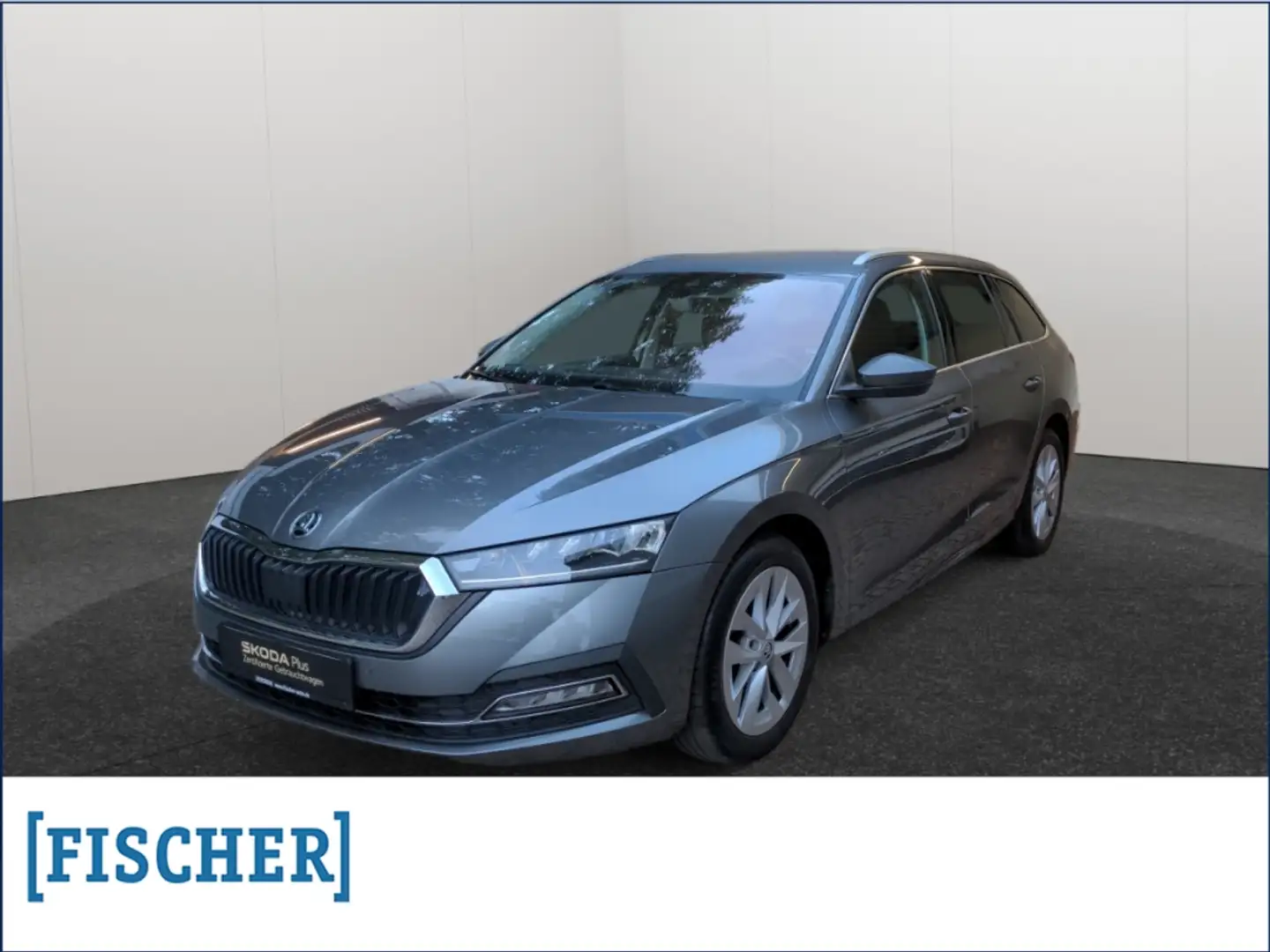 Skoda Octavia Combi 2.0TDI DSG Style LED Navi HUD Rear View ACC Grau - 1