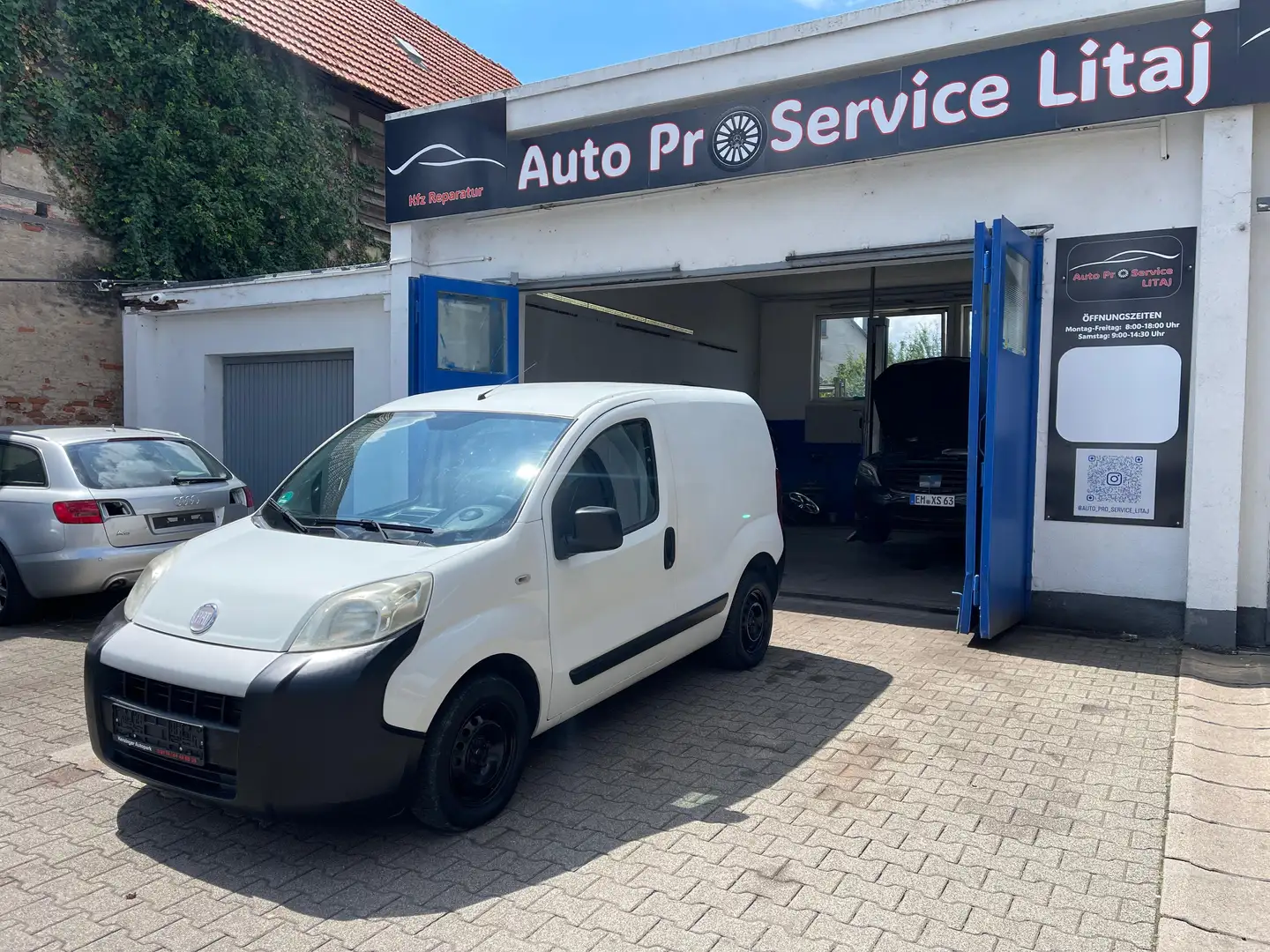 Fiat Fiorino Basis Kasten AUTOMATIK / TÜV & AU NEU Blanc - 2