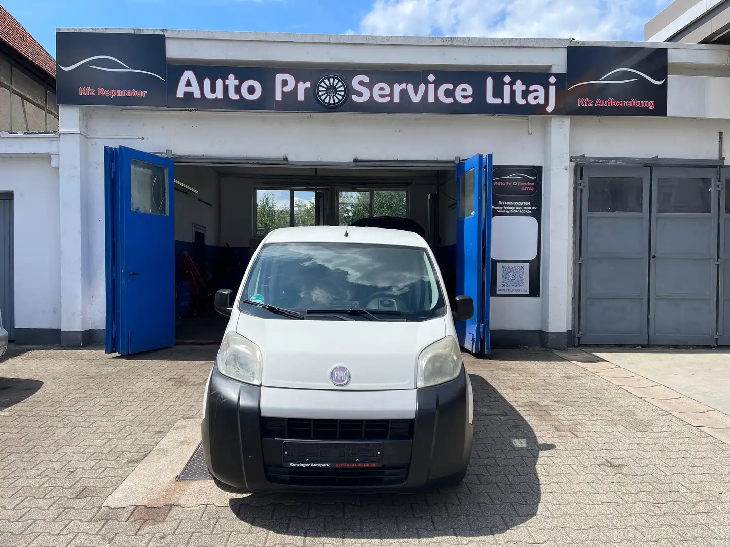 Fiat Fiorino Basis Kasten AUTOMATIK / TÜV & AU NEU Blanc - 1