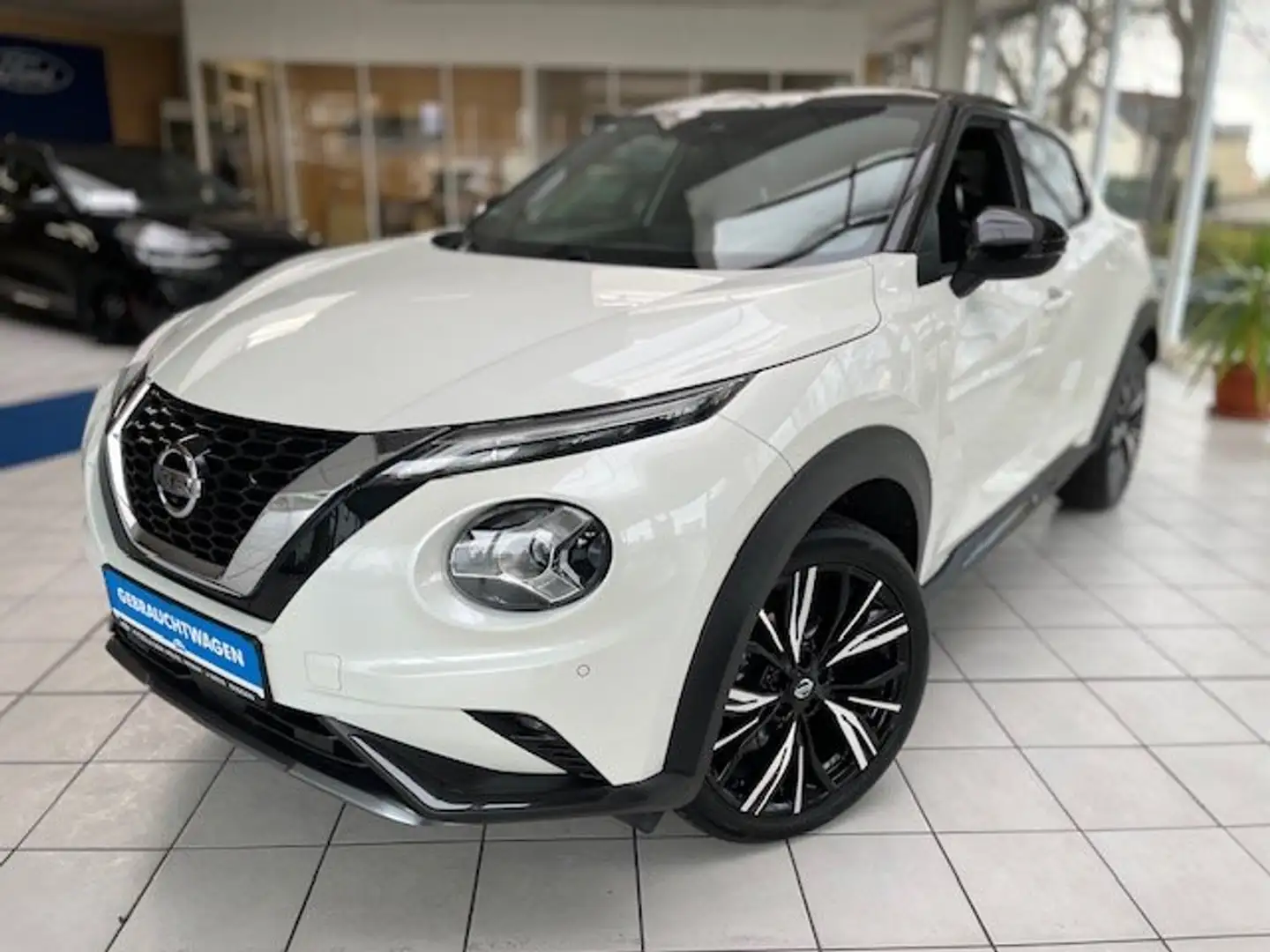 Nissan Juke DIG-T 117 DCT N-Design *1.Hand,HU/AU+Wartung NEU* Weiß - 1